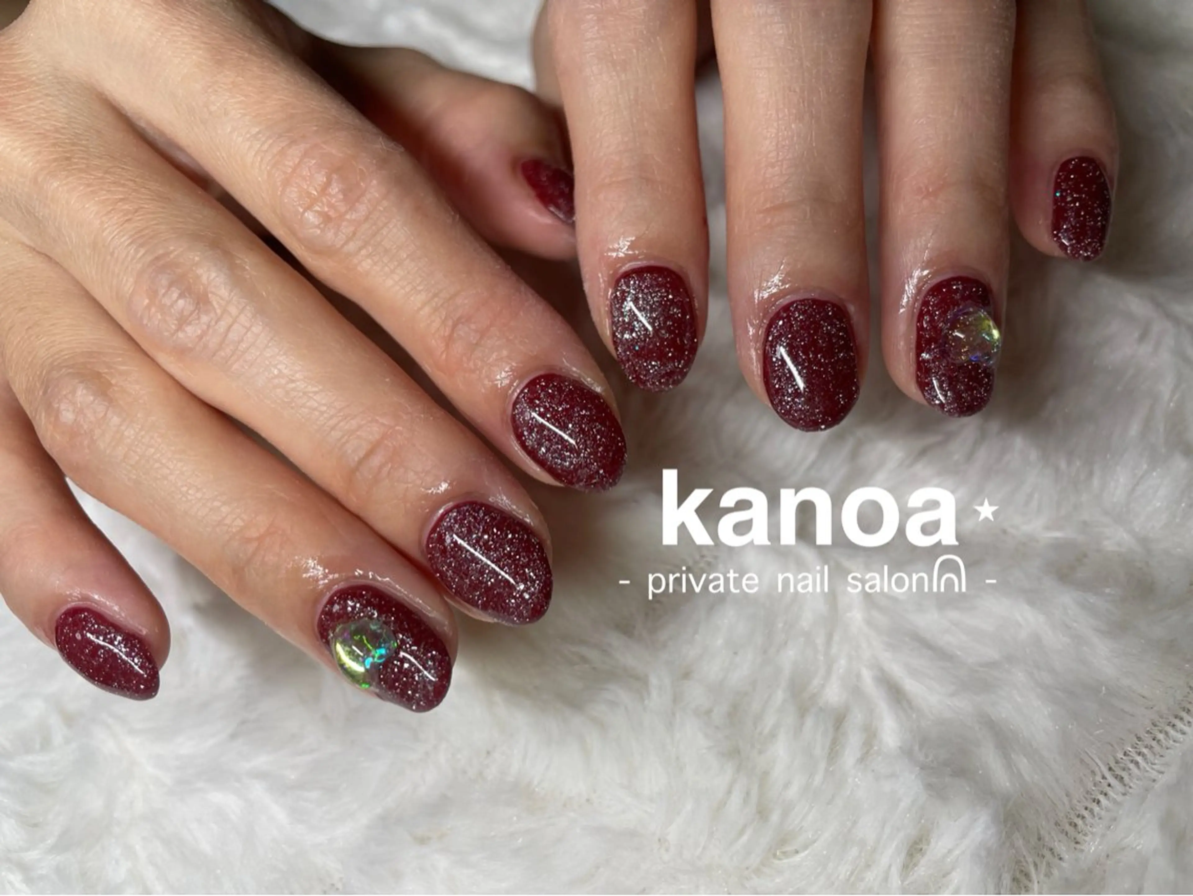 ネイル ボルドー kanoa nailのネイルデザイン