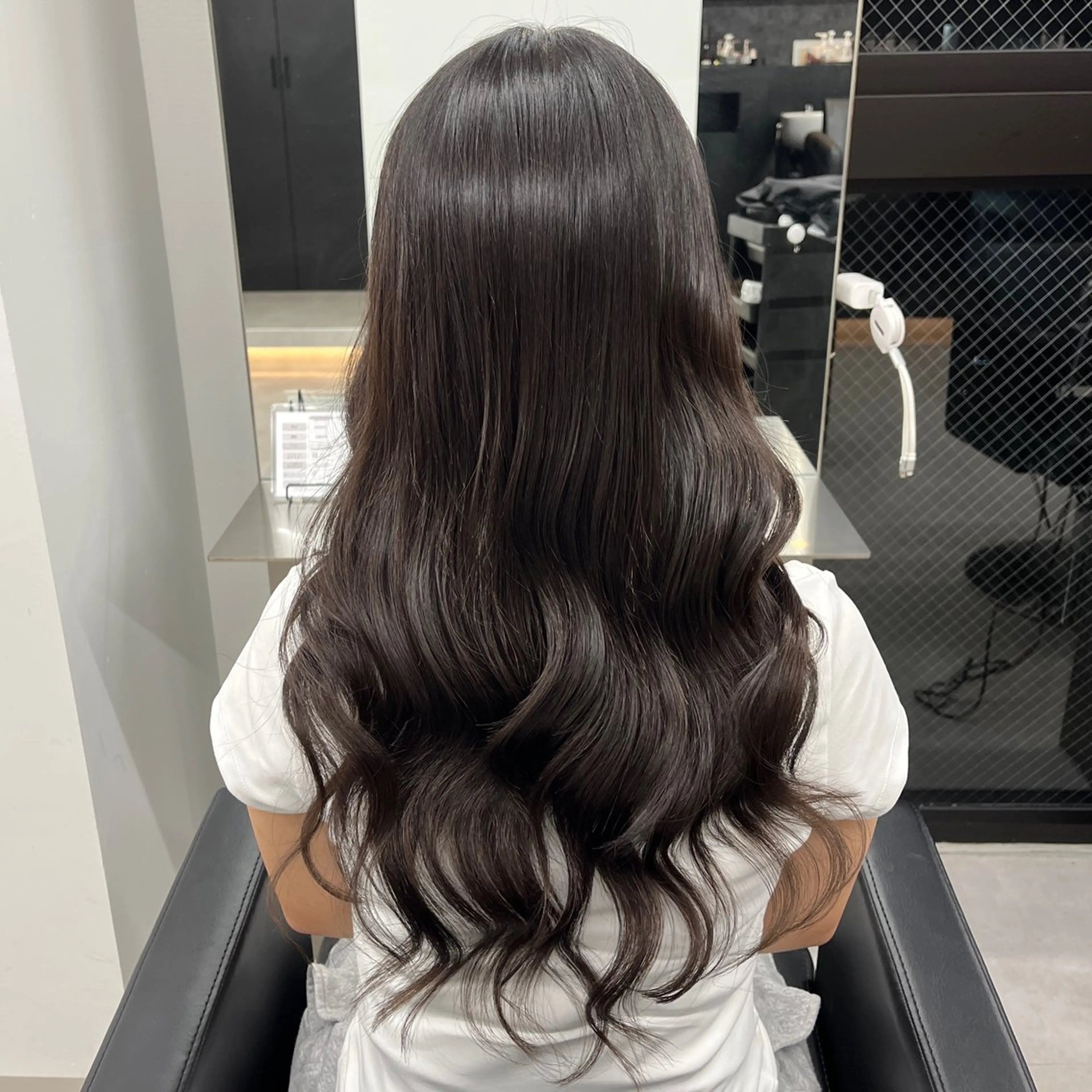 エクステ MOMOKA /　Lapis大名店のヘアスタイル