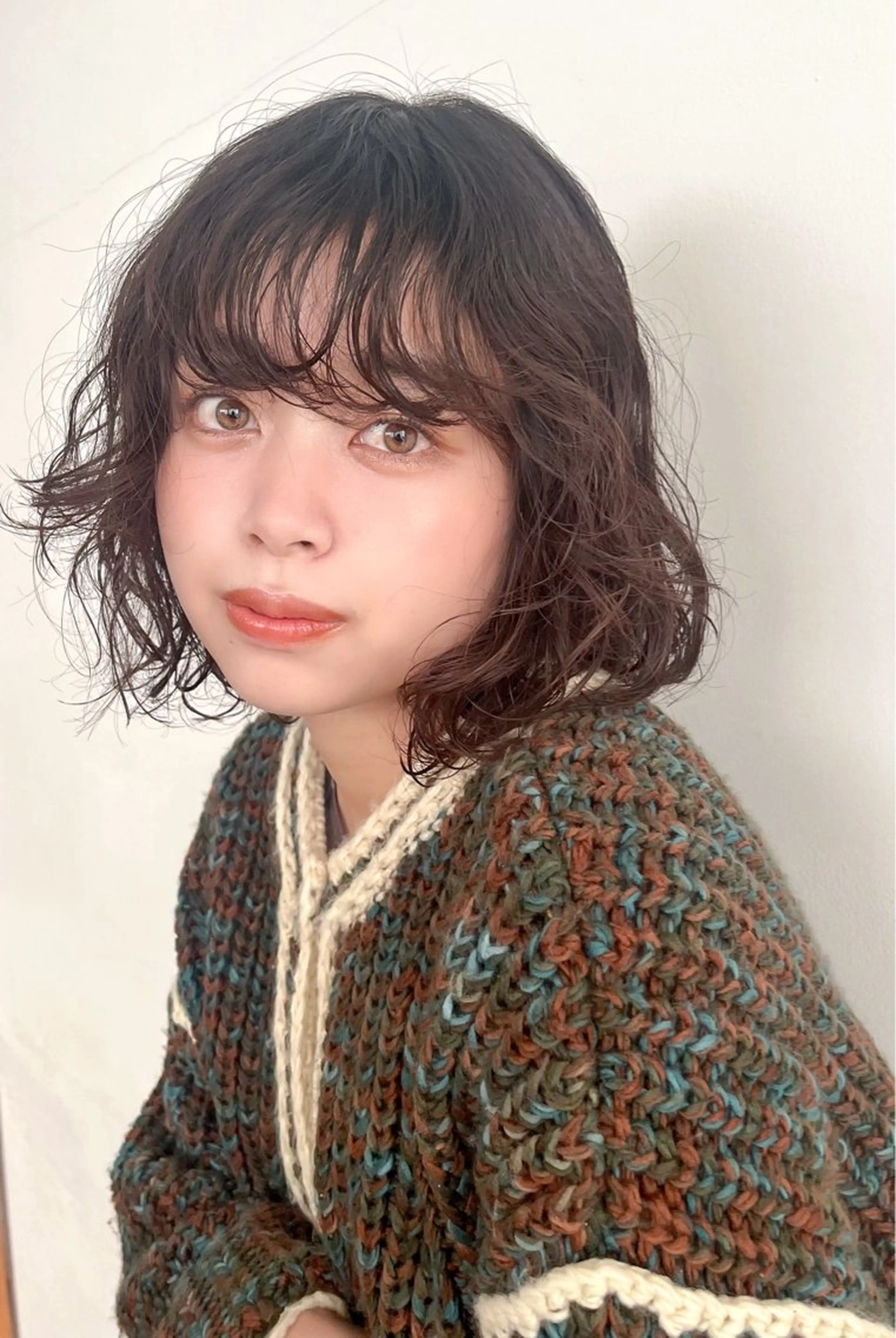 ショート 暖色カラー/似合わせ カット/名古屋/辻のヘアスタイル