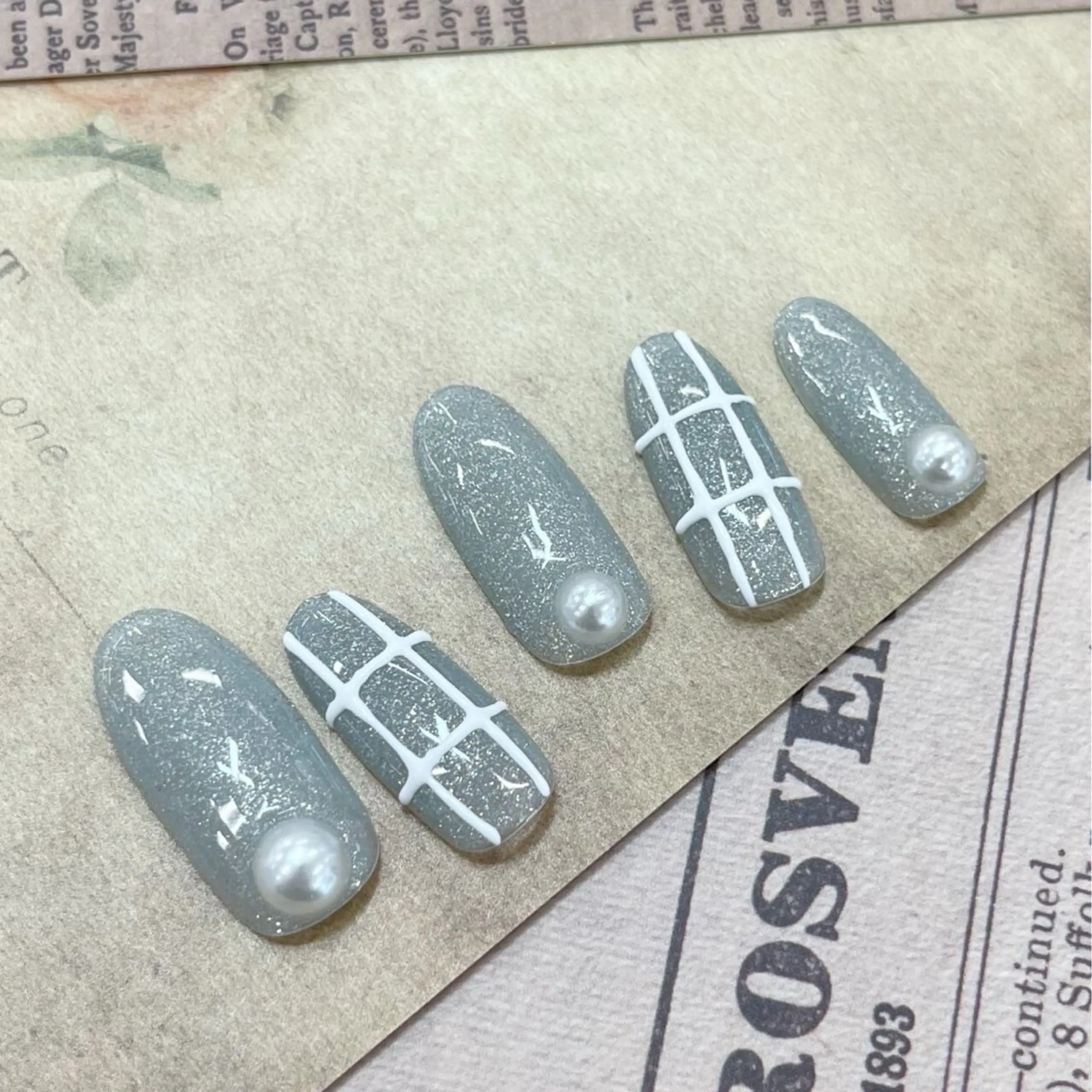 ネイル ⭐︎休業中の練習⭐︎ JNA認定講師髙橋のネイルデザイン