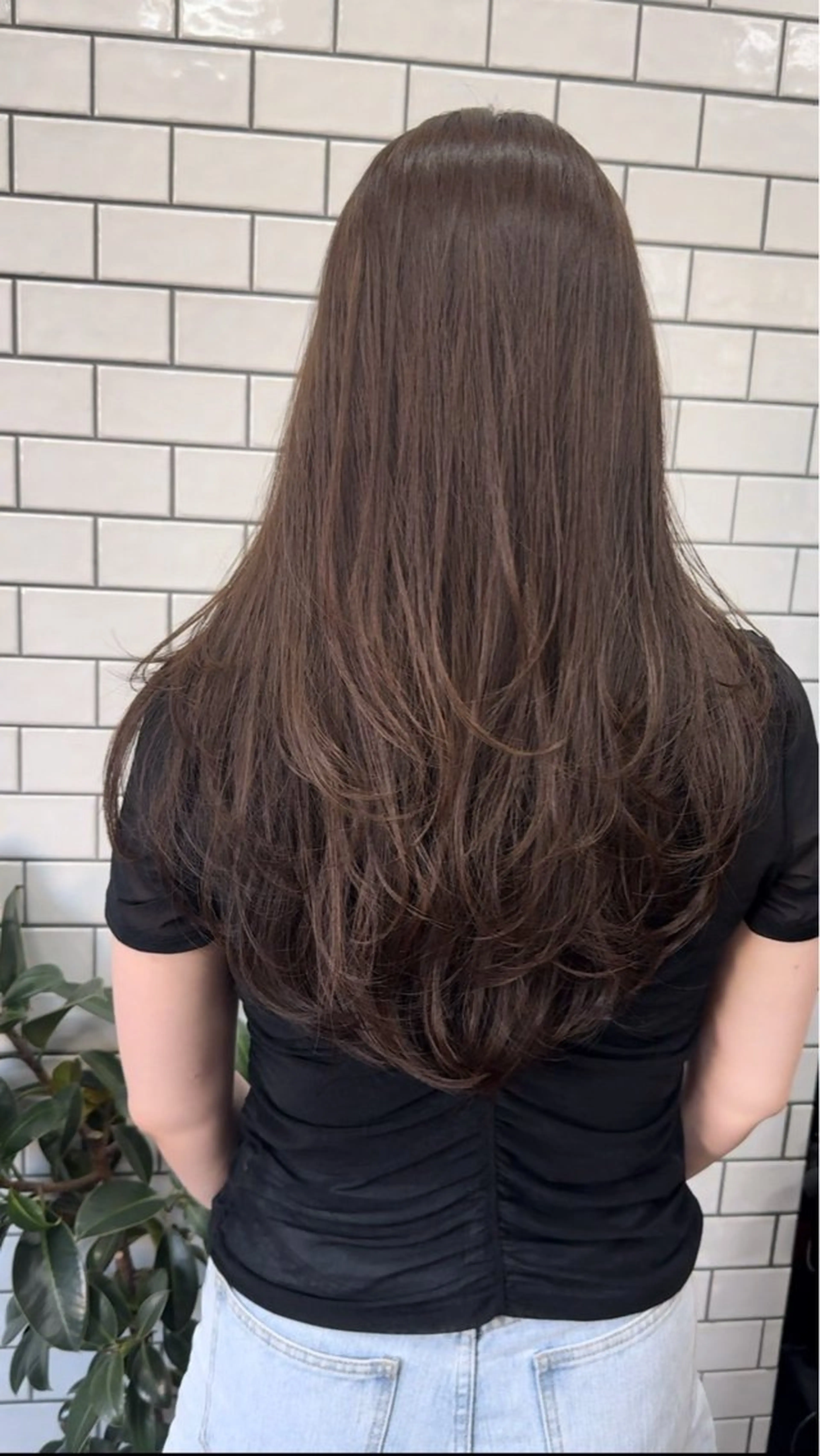 ロング カラー un. Misakiのヘアスタイル