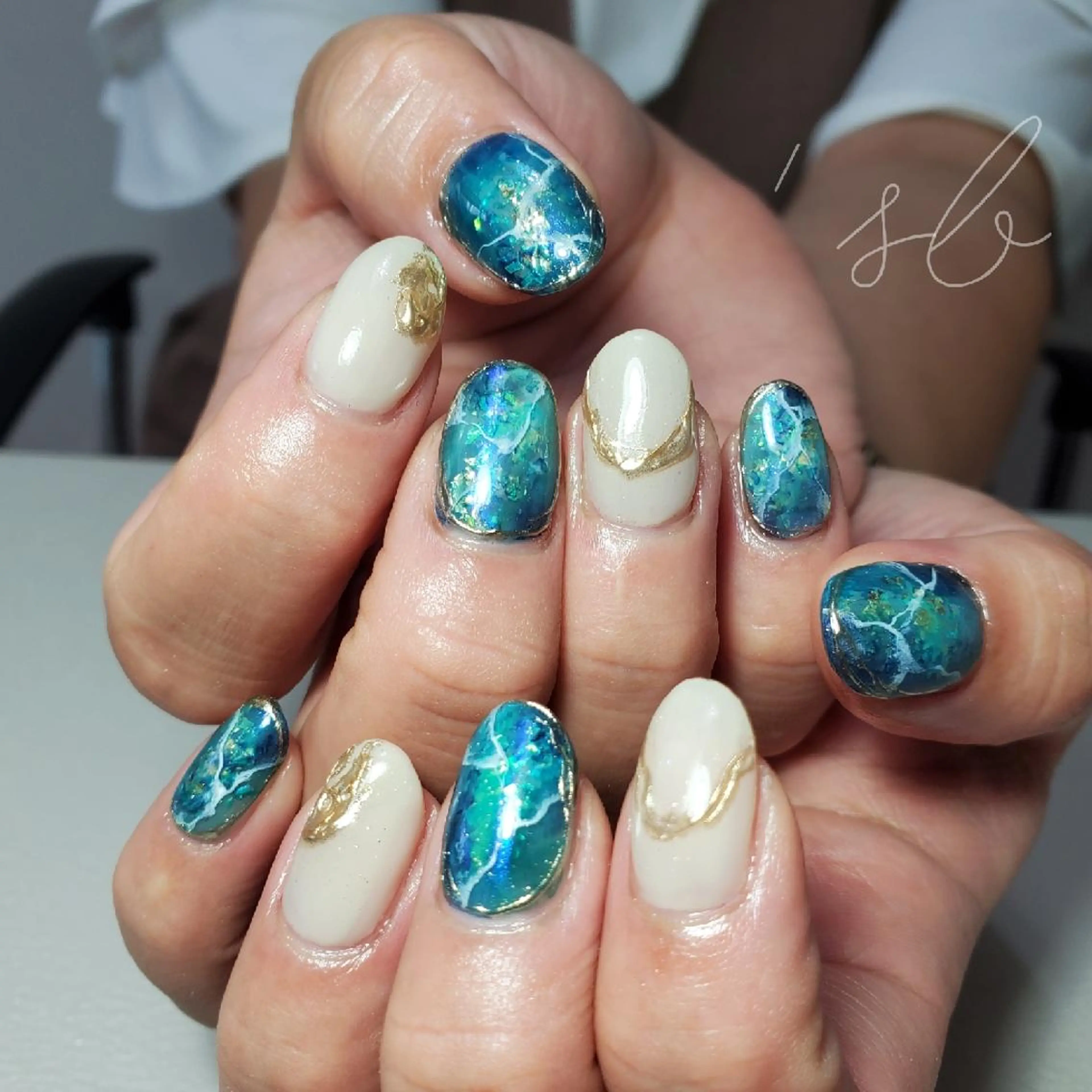 ネイル ハンドネイル nailroom‪ sb‪‪𓈒𓂂𓏸のネイルデザイン