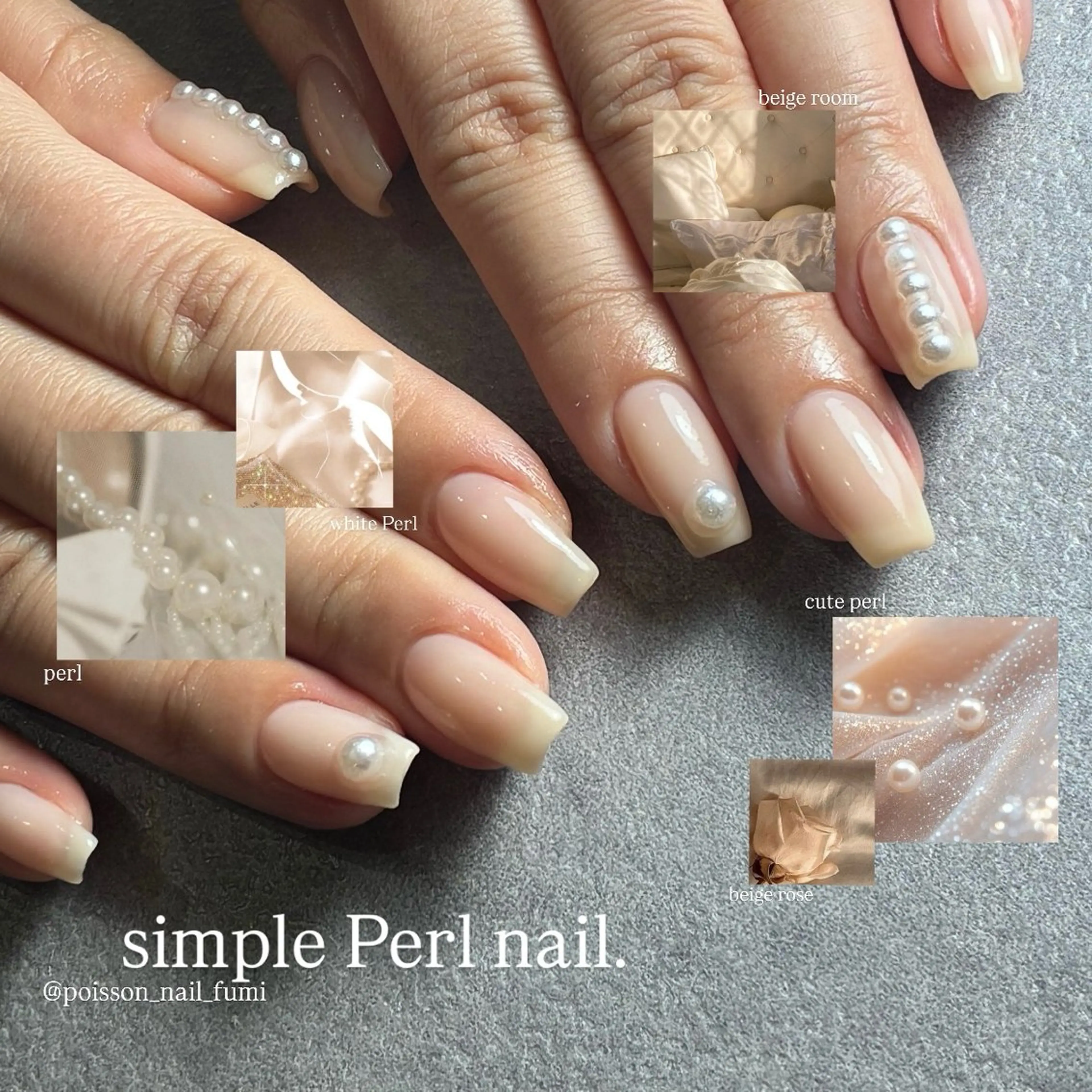 ネイル Fumi ポップ/ナチュラルのネイルデザイン