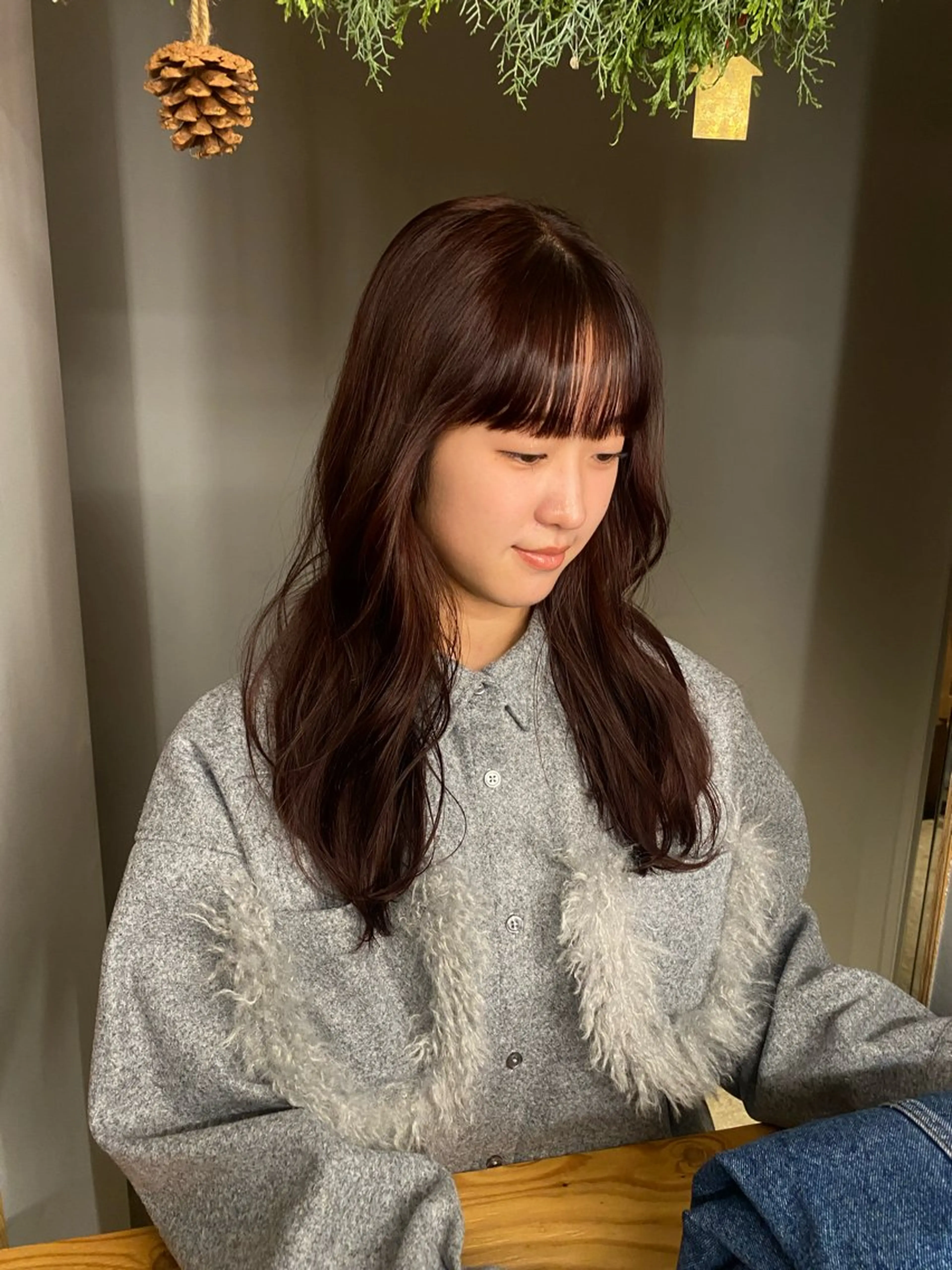 セミロング カラー 似合わせカラー /パーマ🪿 moeのヘアスタイル