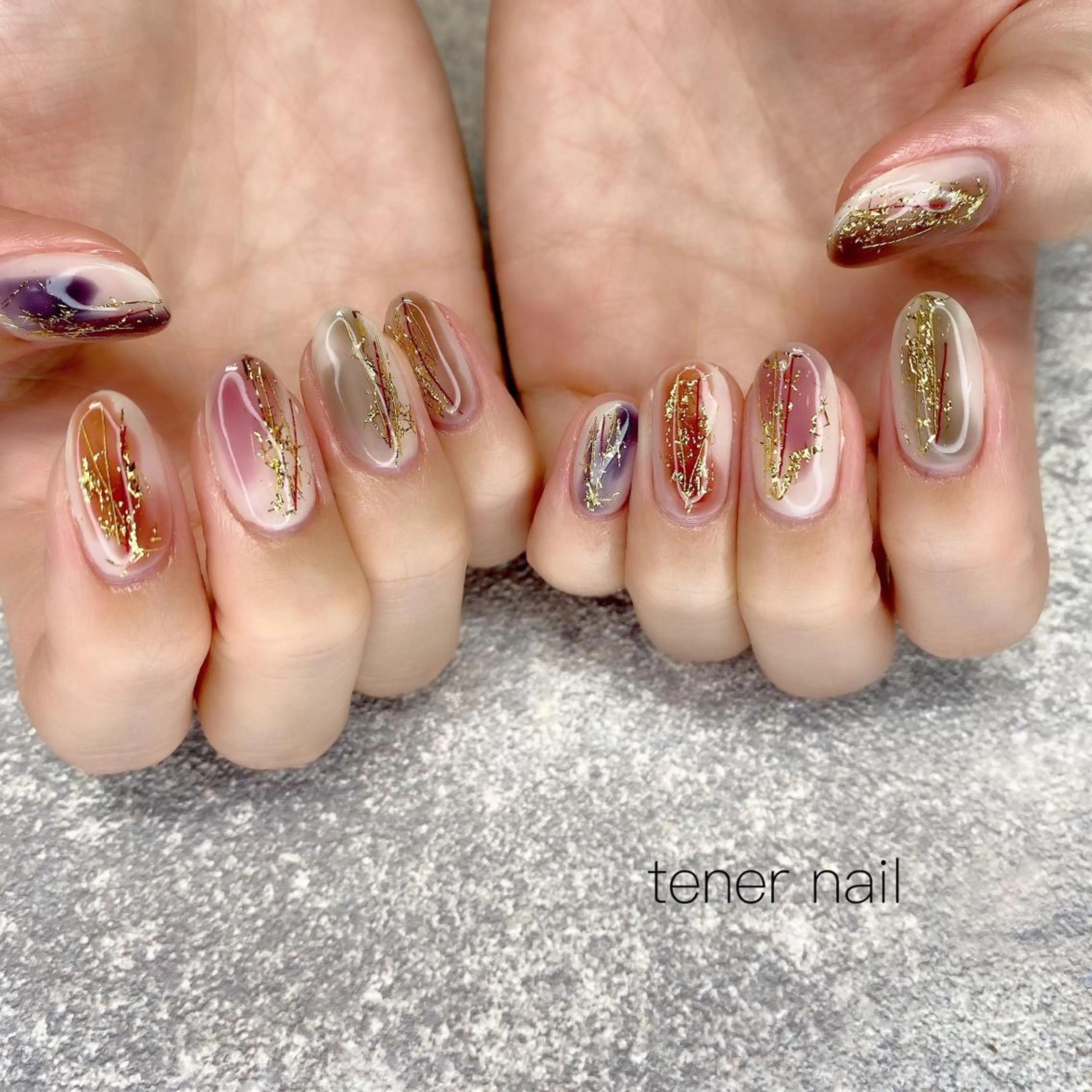 ネイル ニュアンスネイル tener  nail  テネルネイル所属・テネルネイル tener nailのネイルデザイン