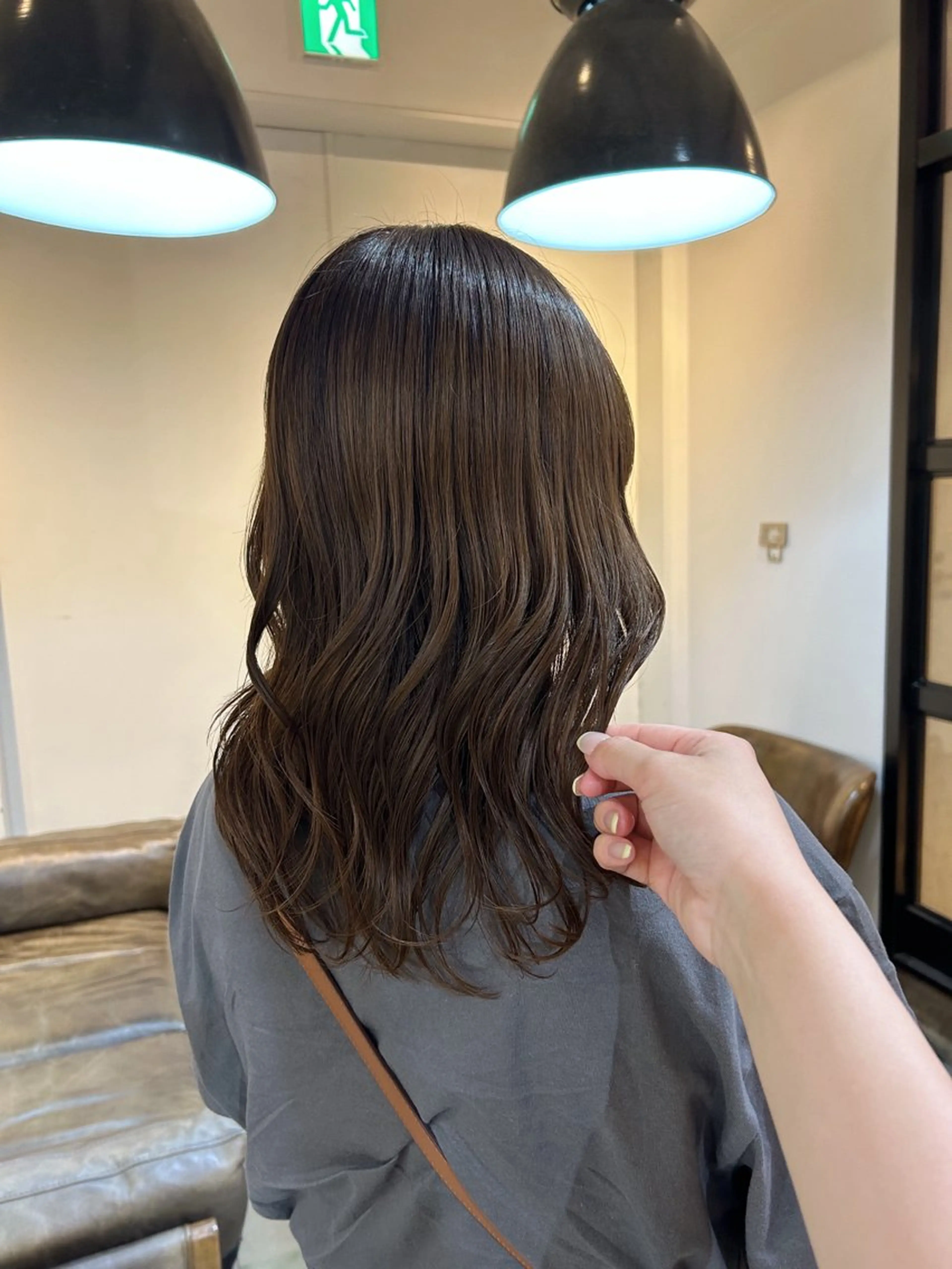 ロング カット ヘアカラー トリートメント 透明感カラー/ 髪質改善✨️💞萌愛のヘアスタイル