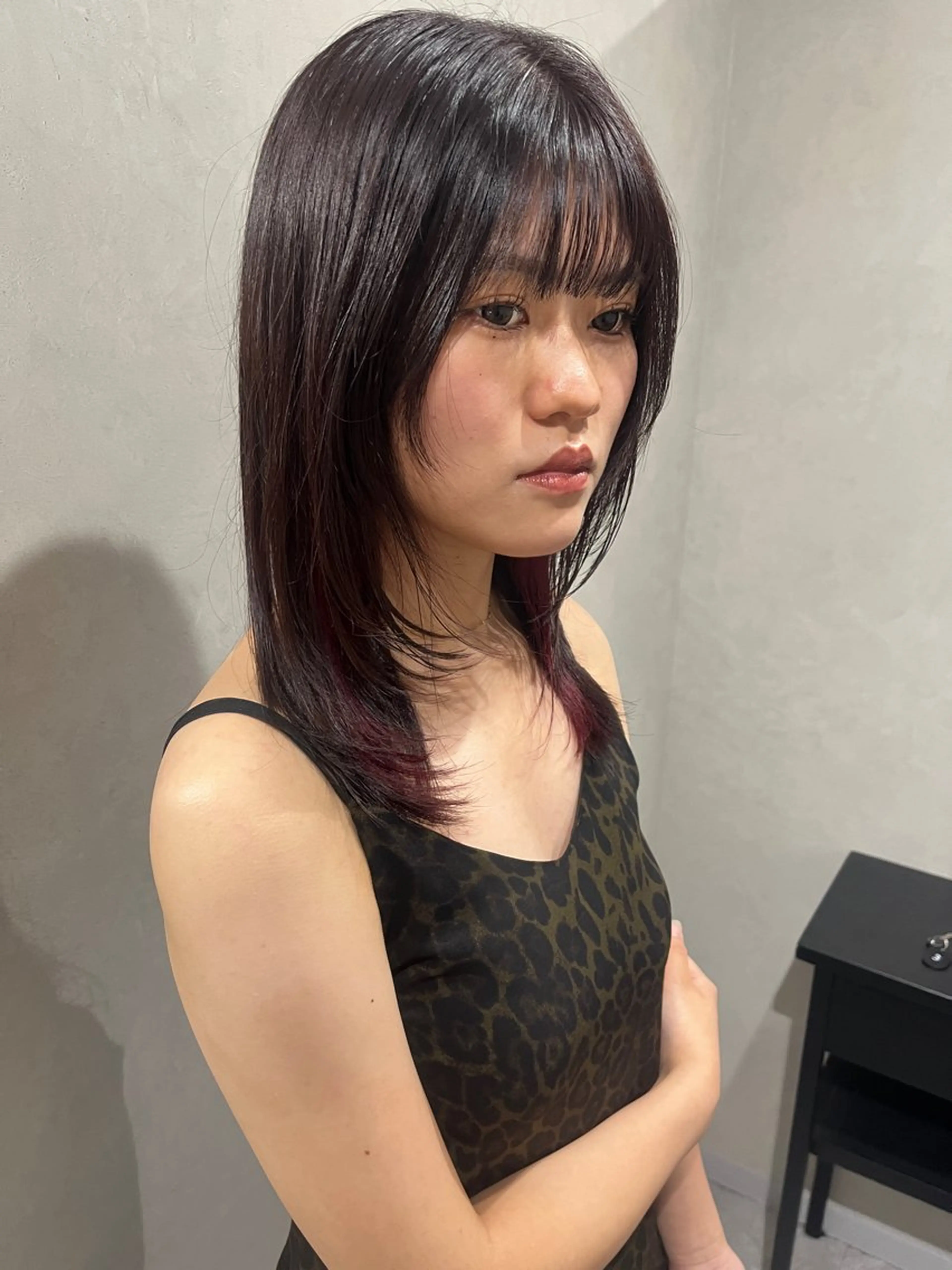 ミディアム カット ヘアカラー トリートメント ace share salon所属・Yurina 💖透明感カラー💖のヘアスタイル