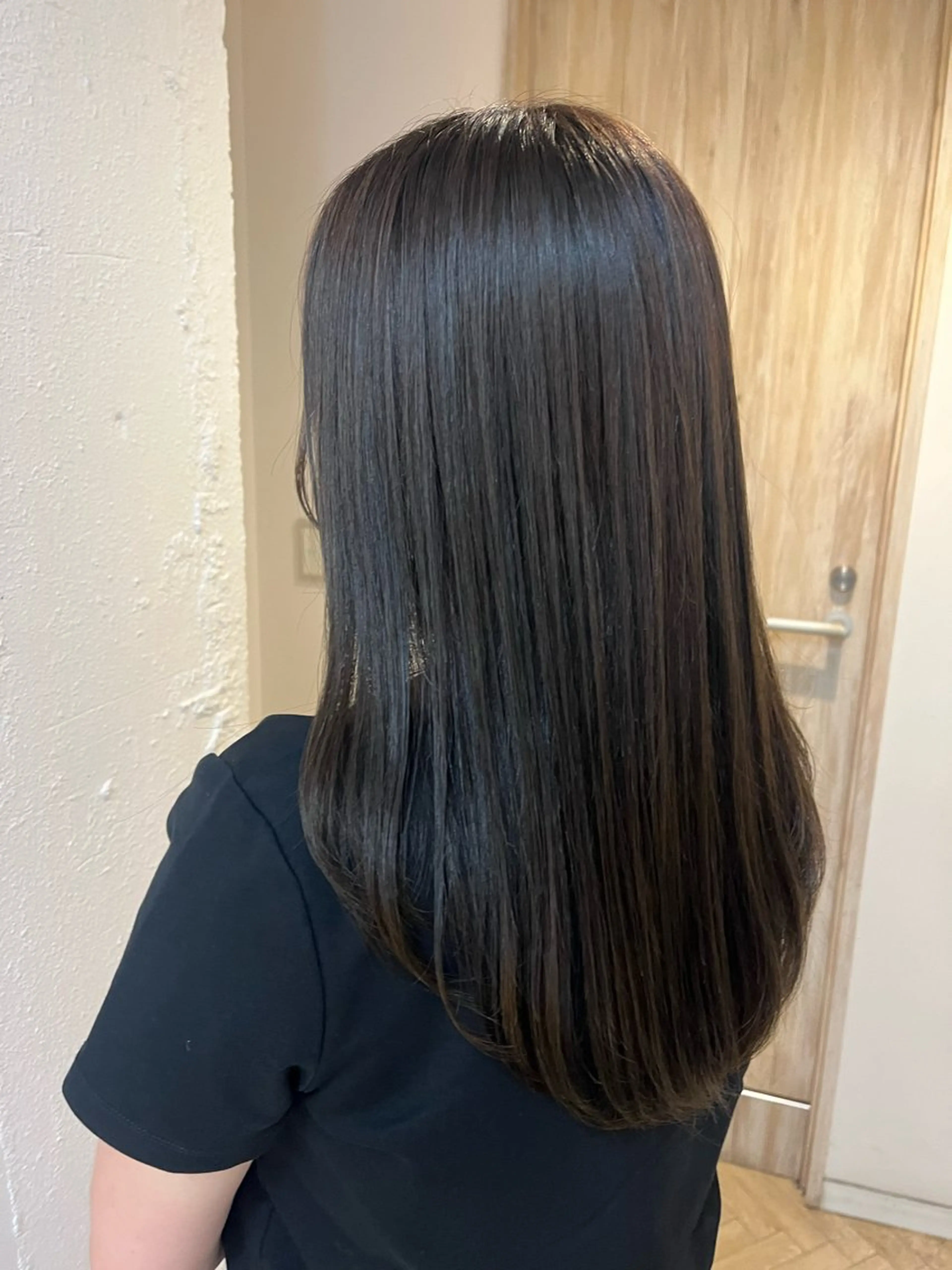 セミロング カラー トリートメント ヘアカラー トリートメント 透明感カラー/ 髪質改善/着付けのその他イメージ