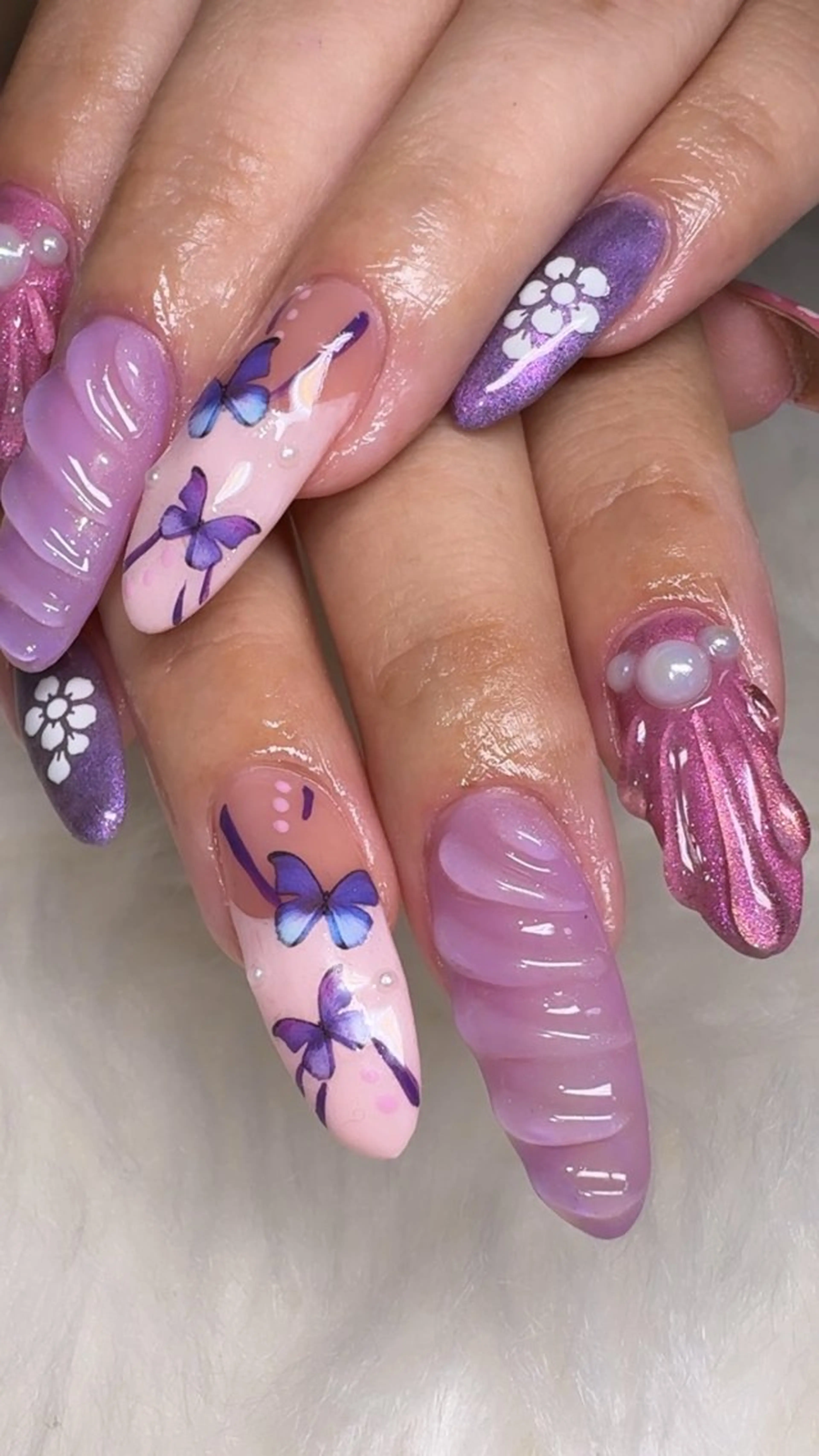 ネイル ハンドネイル 宮本 百合子のネイルデザイン