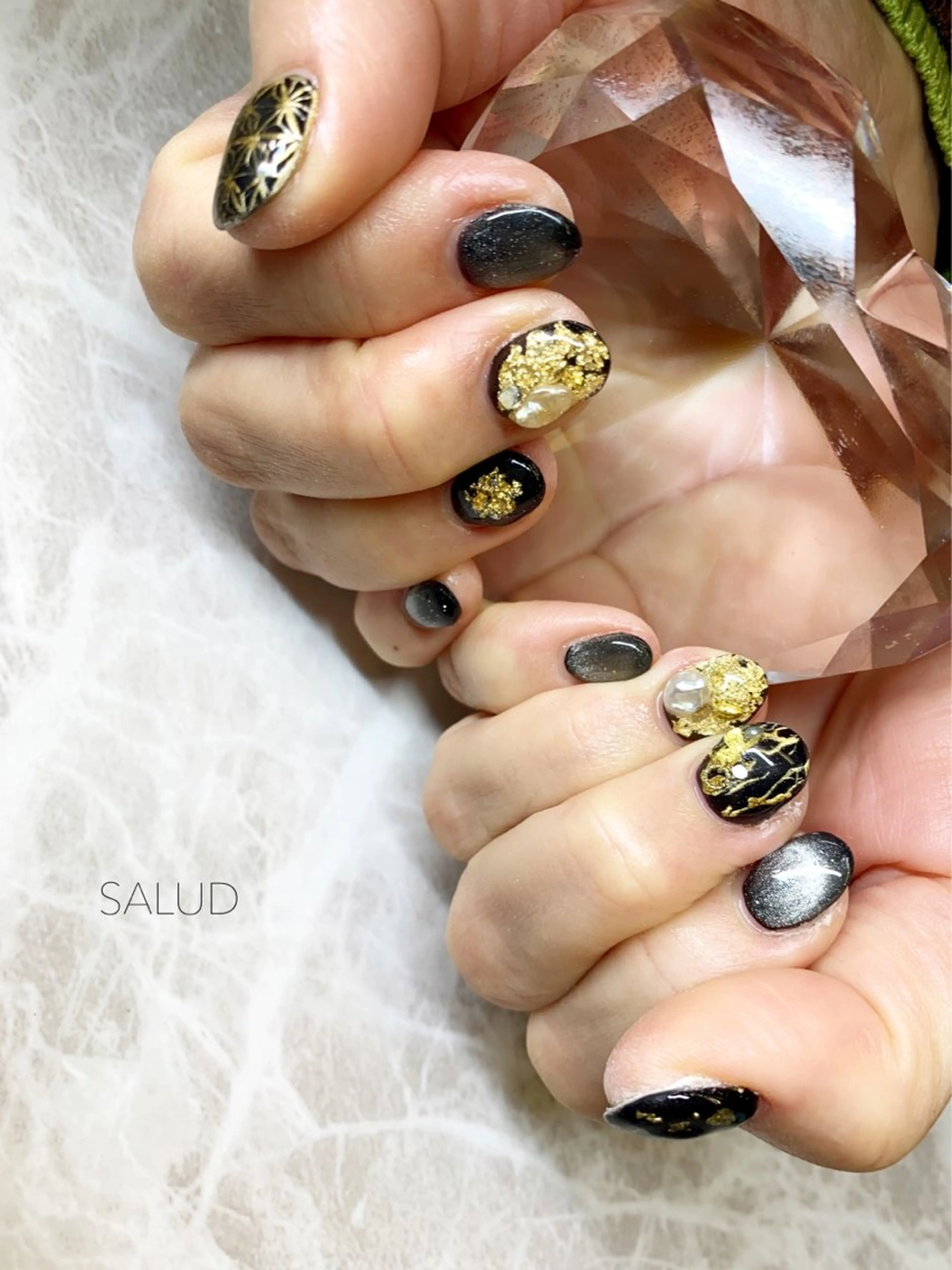 ネイル ハンドネイル Nail Salon SALUDのネイルデザイン