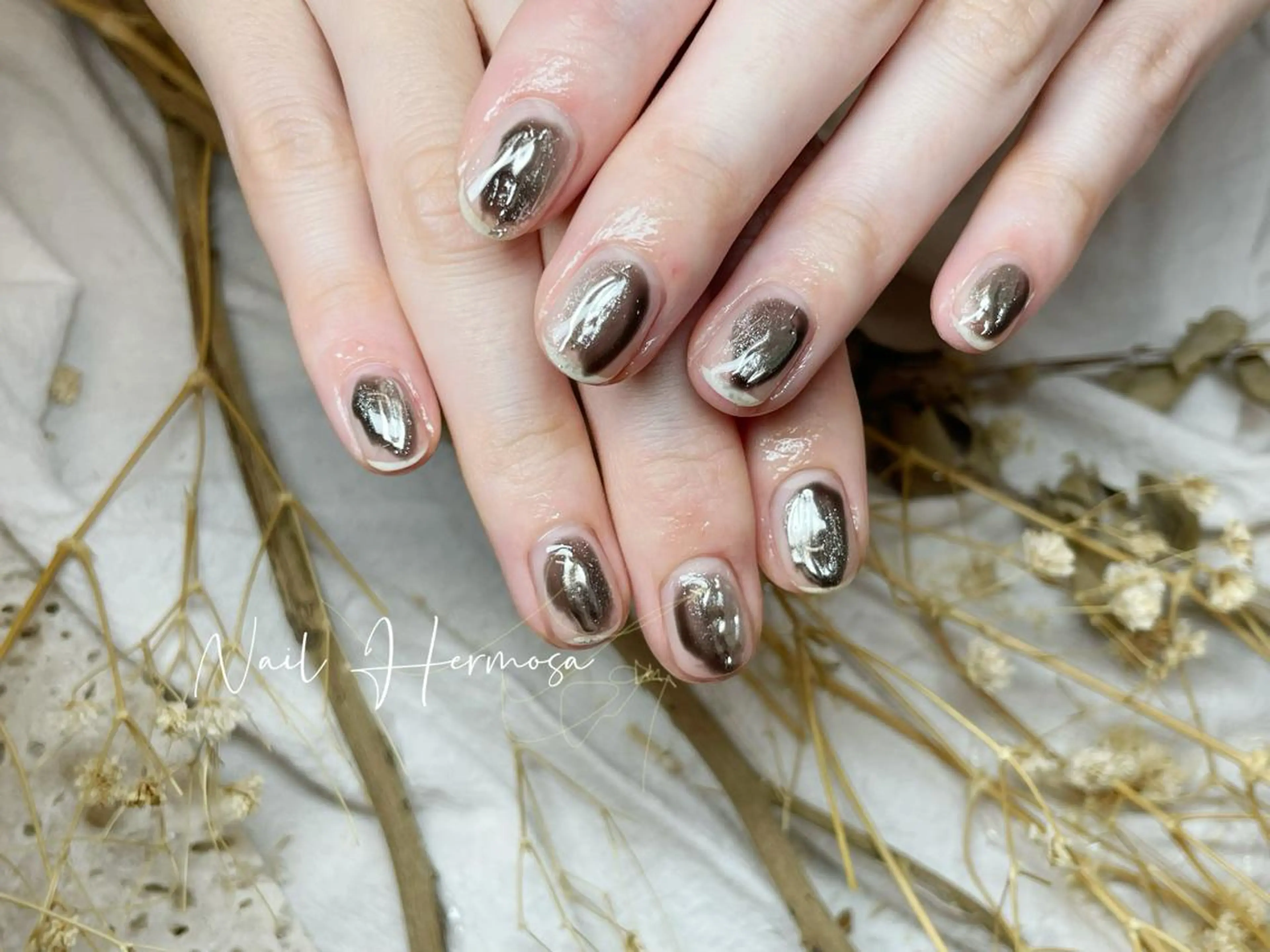 ネイル 桜ネイル 長さ出し フラッシュネイル フラワーネイル フットネイル ハンドネイル ネイル エルモサのネイルデザイン