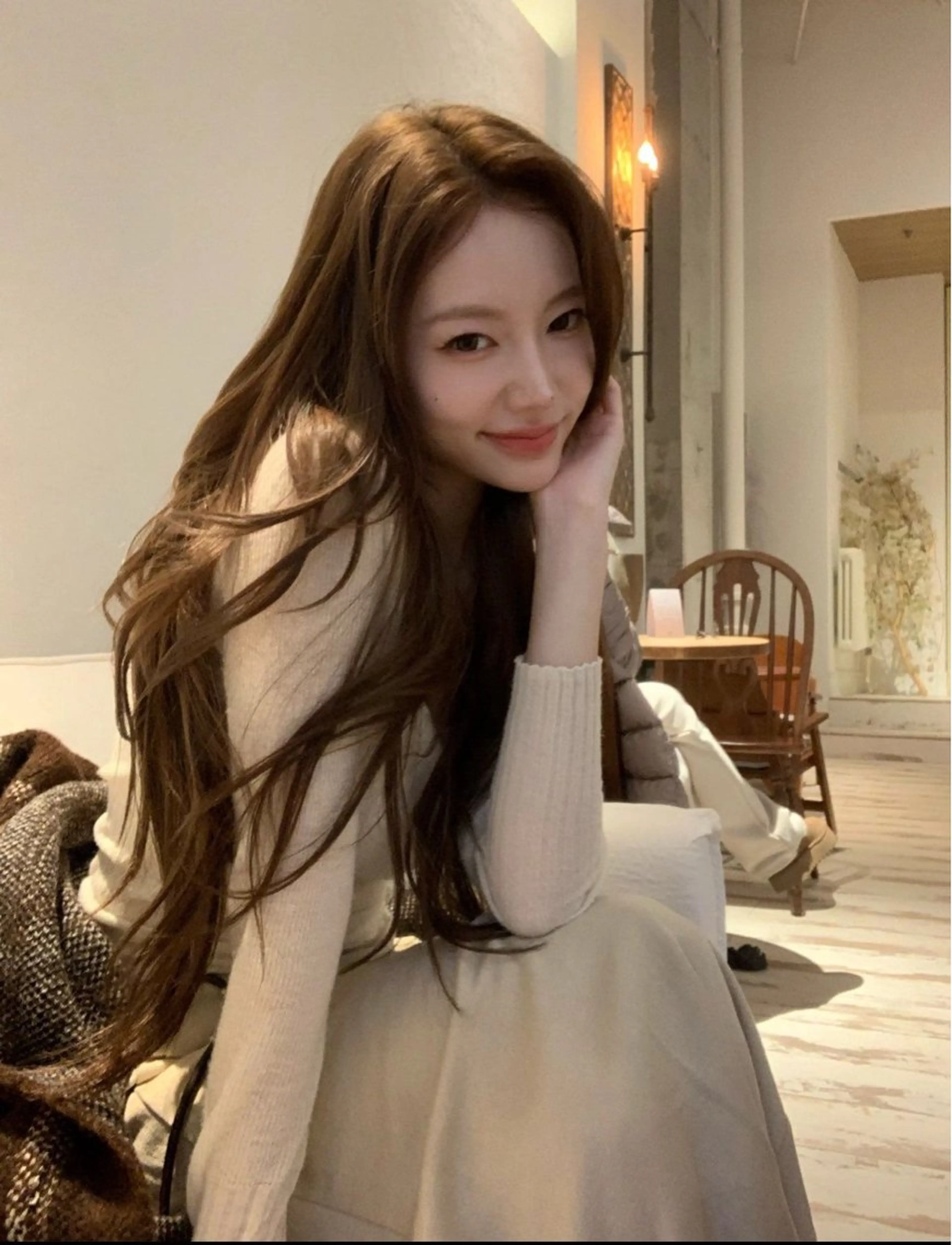 ロング カラー カット ヘアカラー トリートメント 中韓🇨🇳🇰🇷 🤍TAKAHIROのヘアスタイル