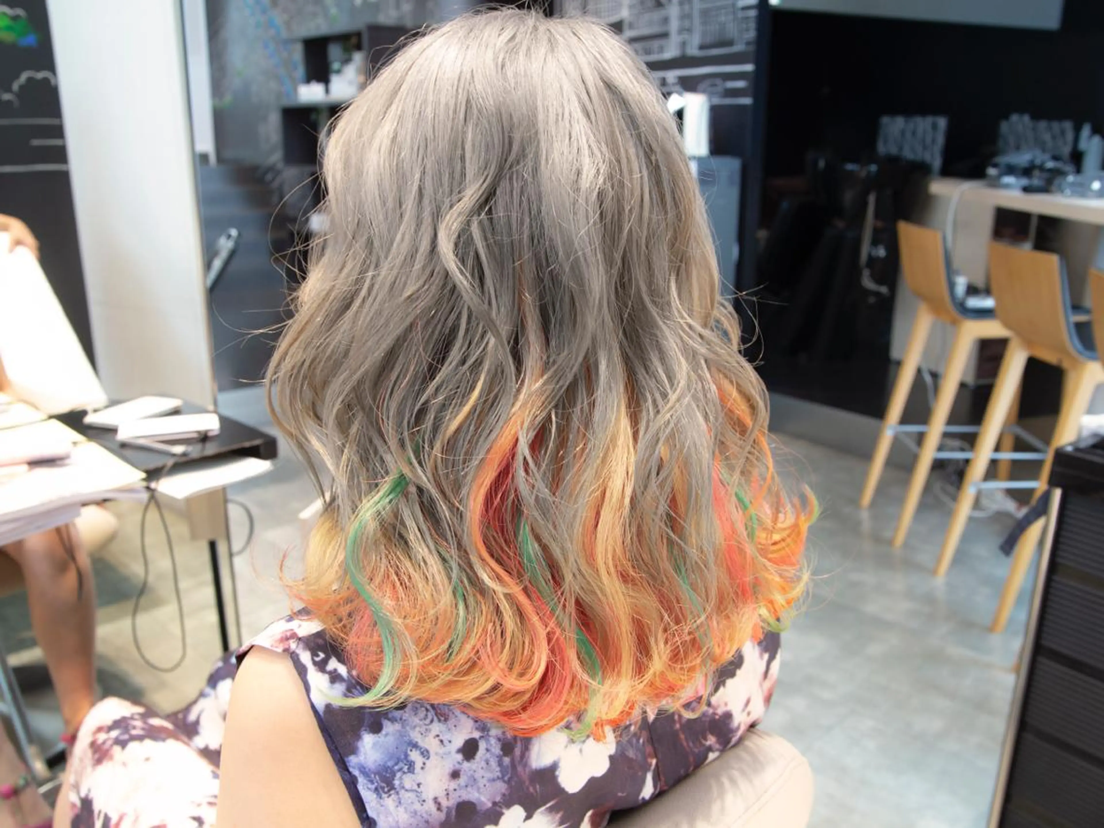 カラー ヘアアレンジ Re:ta Hair 飯田淳平のヘアスタイル