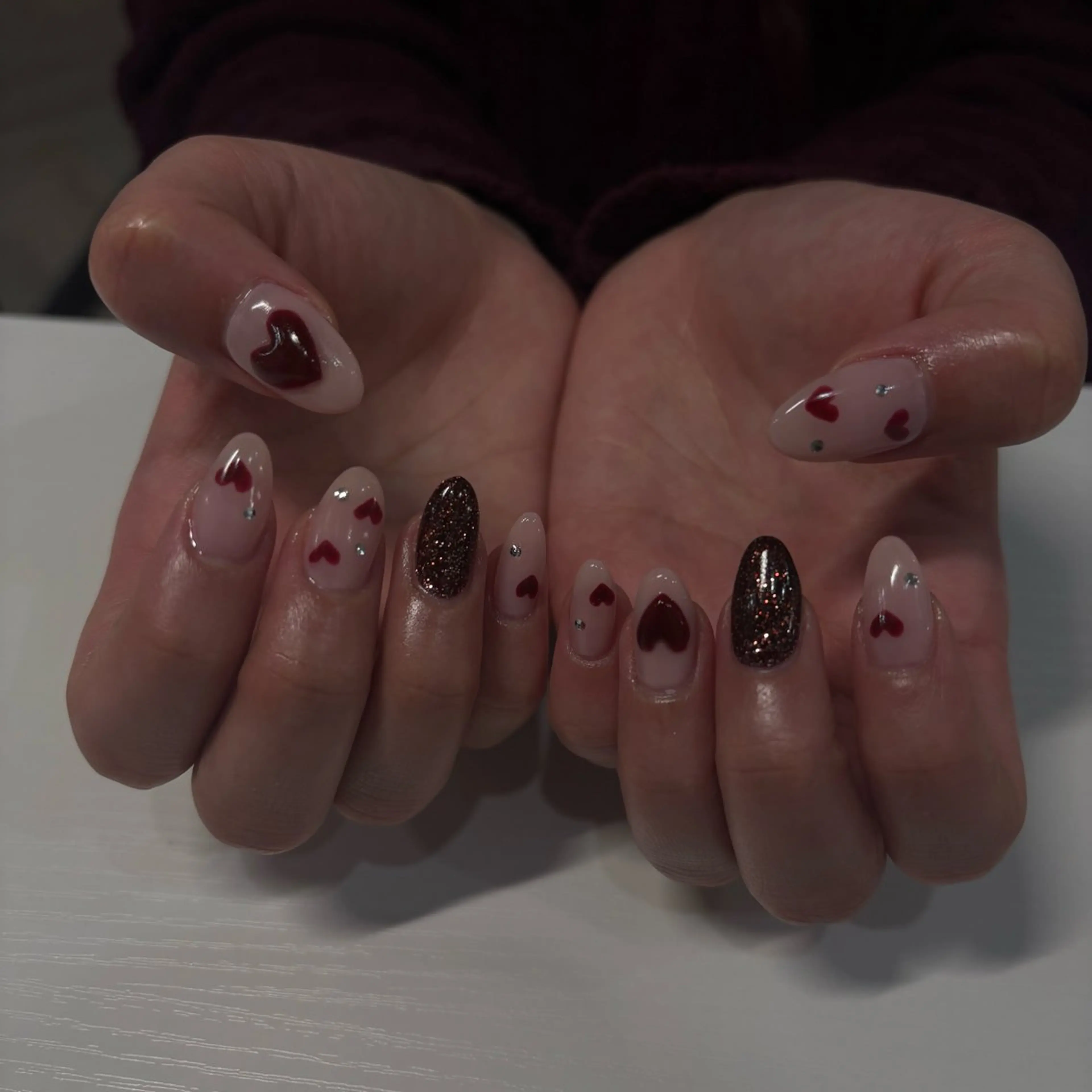 ネイル ハンドネイル ハンドケア THE BALM Noahのネイルデザイン