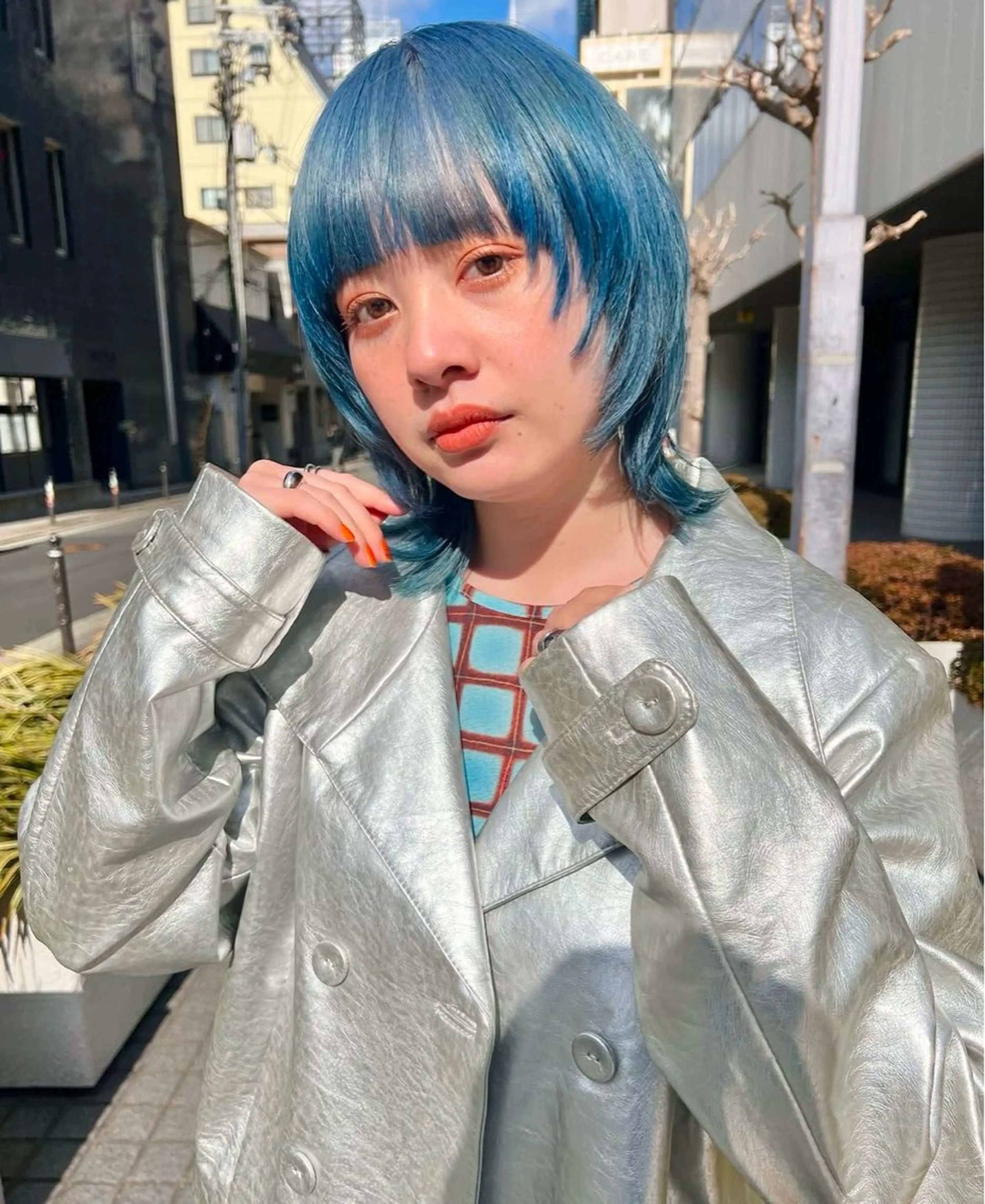 リタッチブリーチ+カラー+カット+トリートメント💗の写真