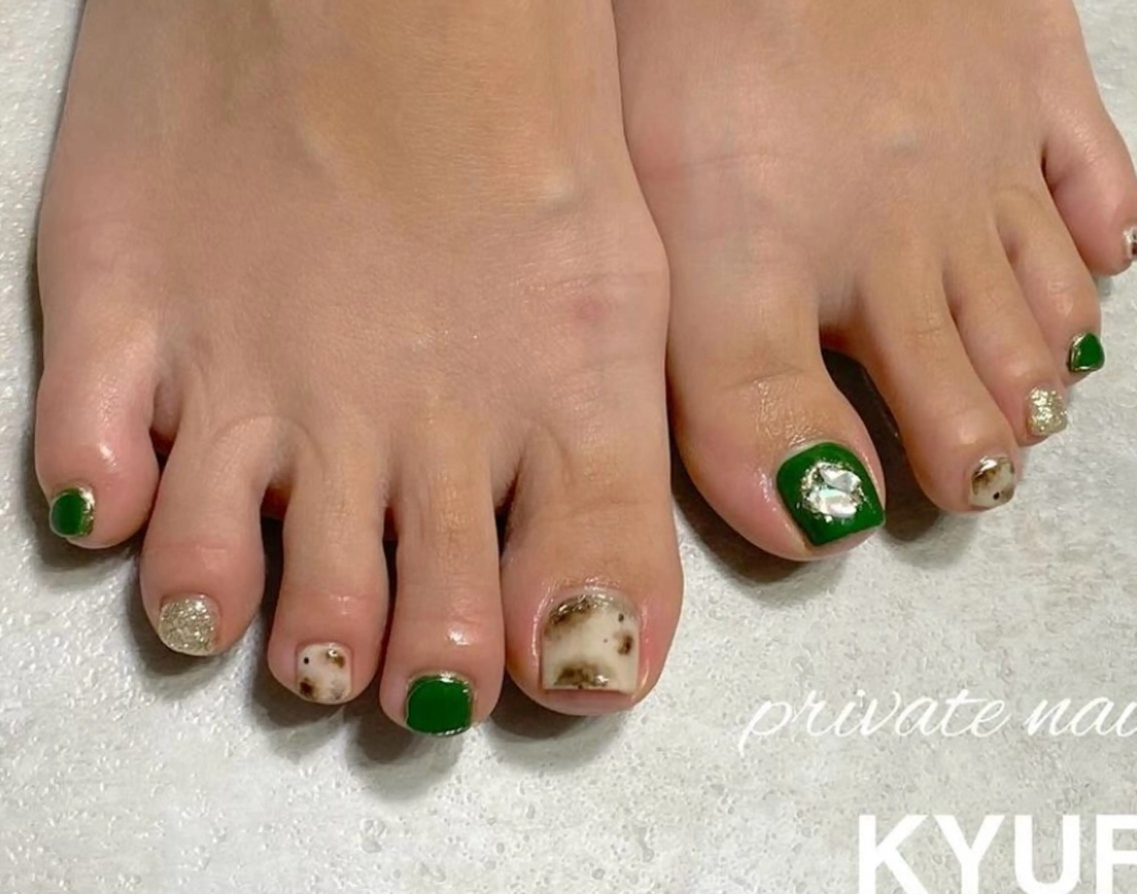 【オフ込み】フット アート4本コースの写真