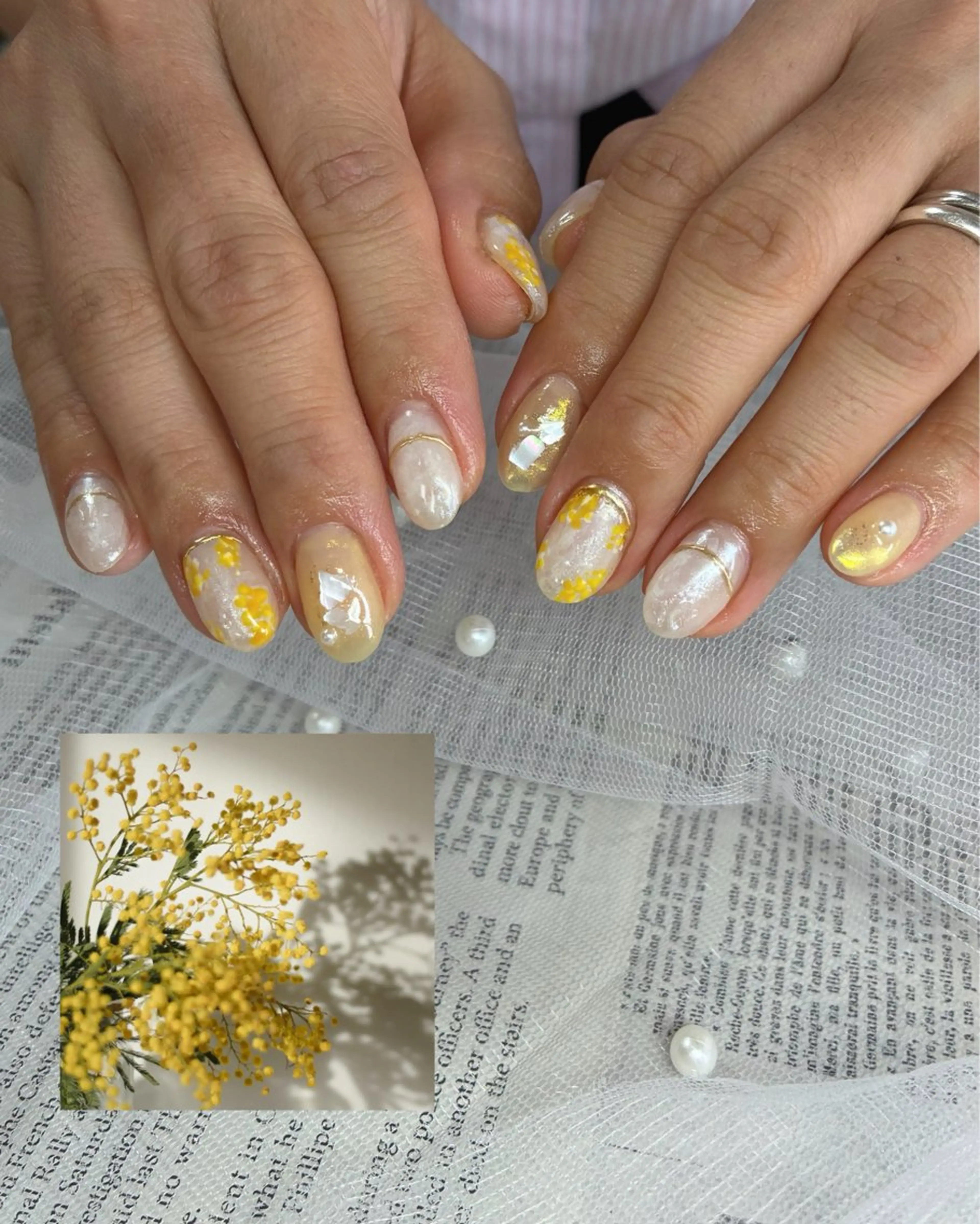 ネイル ニュアンスネイル shiki_nail 🪐のネイルデザイン