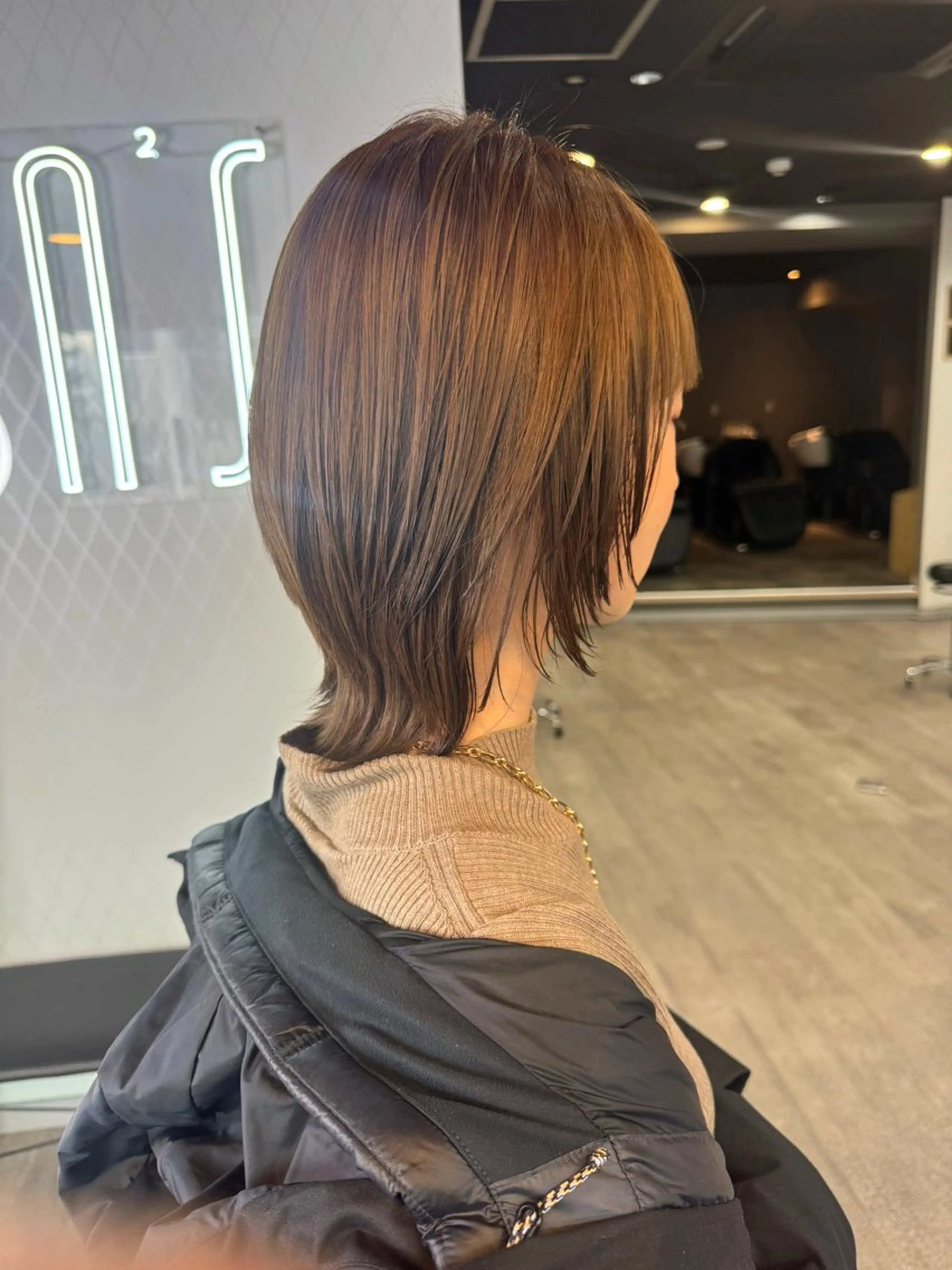 ショート カラー ハイライト/髪質改善 ans/黒木 和大のヘアスタイル