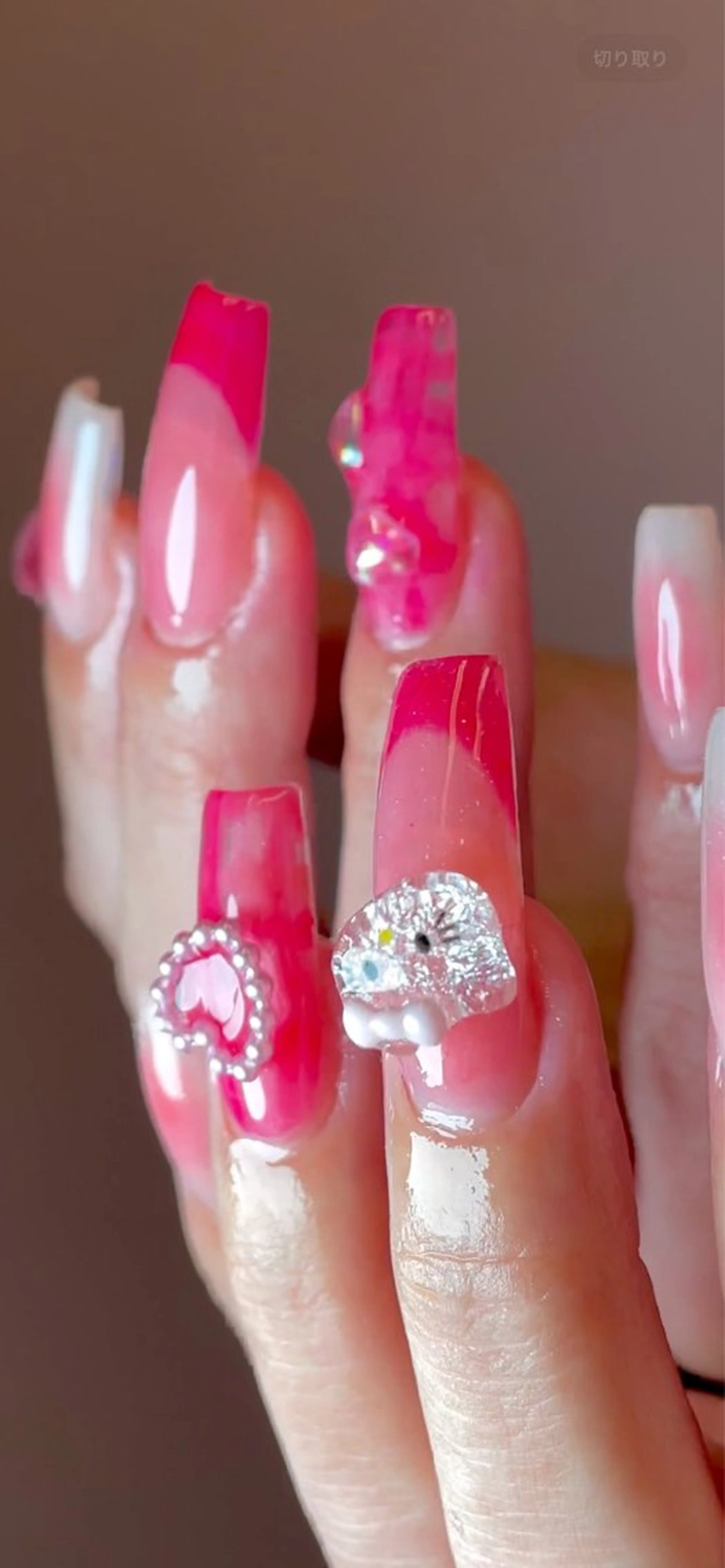 ネイル ピンク nail salon王妃の園所属・王妃の園 ohinosonoのネイルデザイン