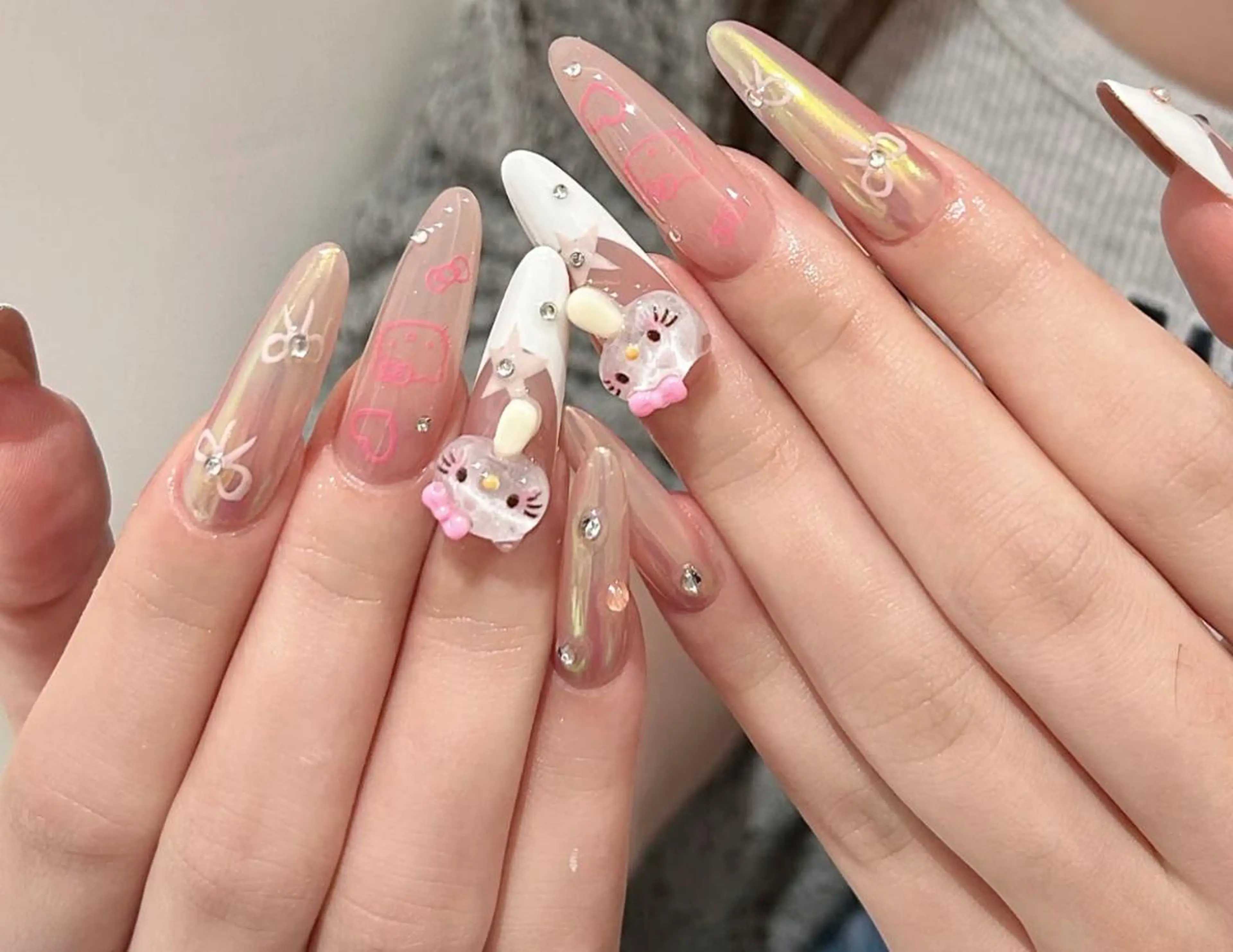 ネイル ハンドネイル By moonネイル 🌷ワンホン/韓国風のネイルデザイン