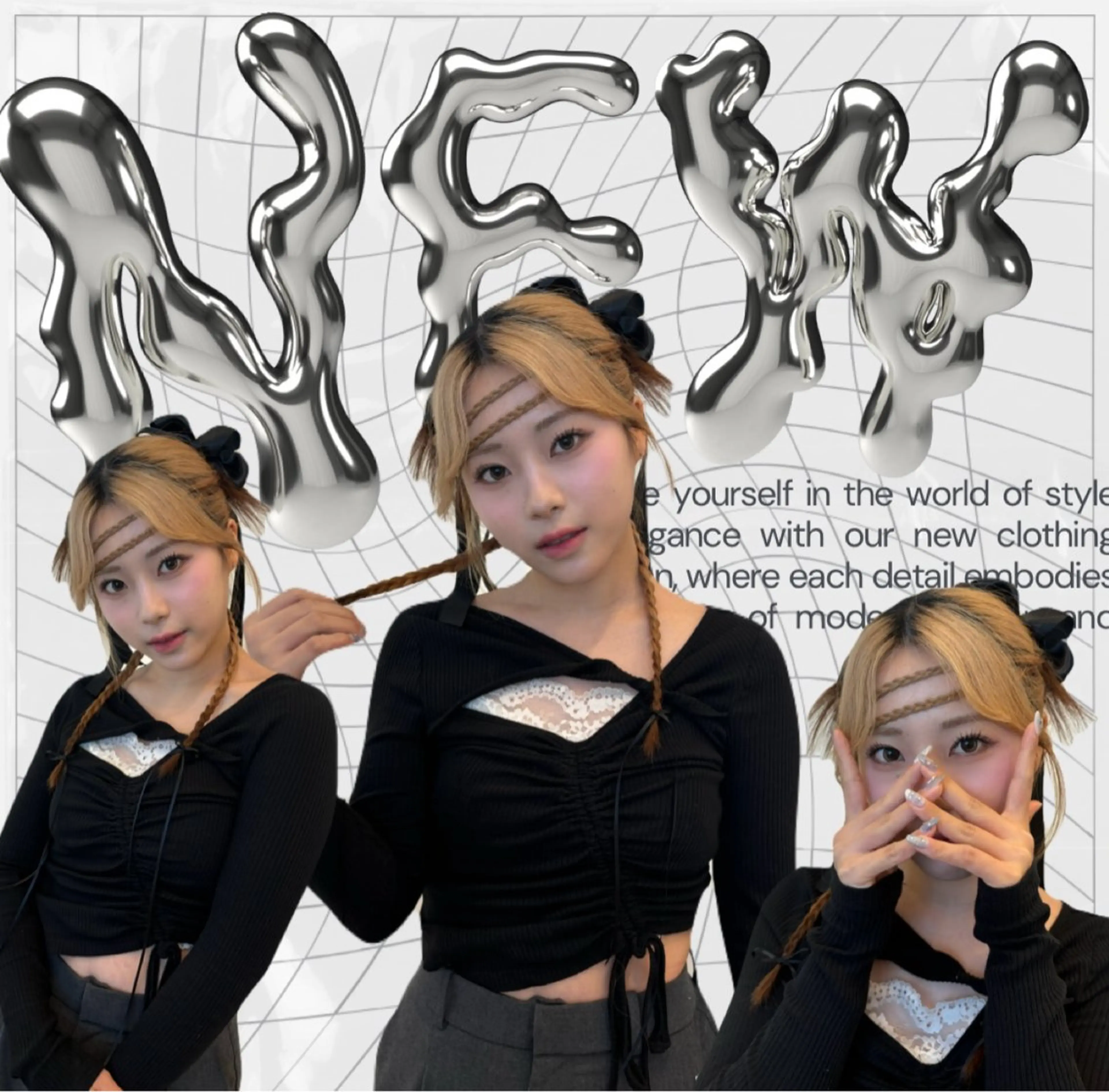 ヘアアレンジ HAIR MAKE SALON new me所属・ヘアメイク new meのヘアスタイル