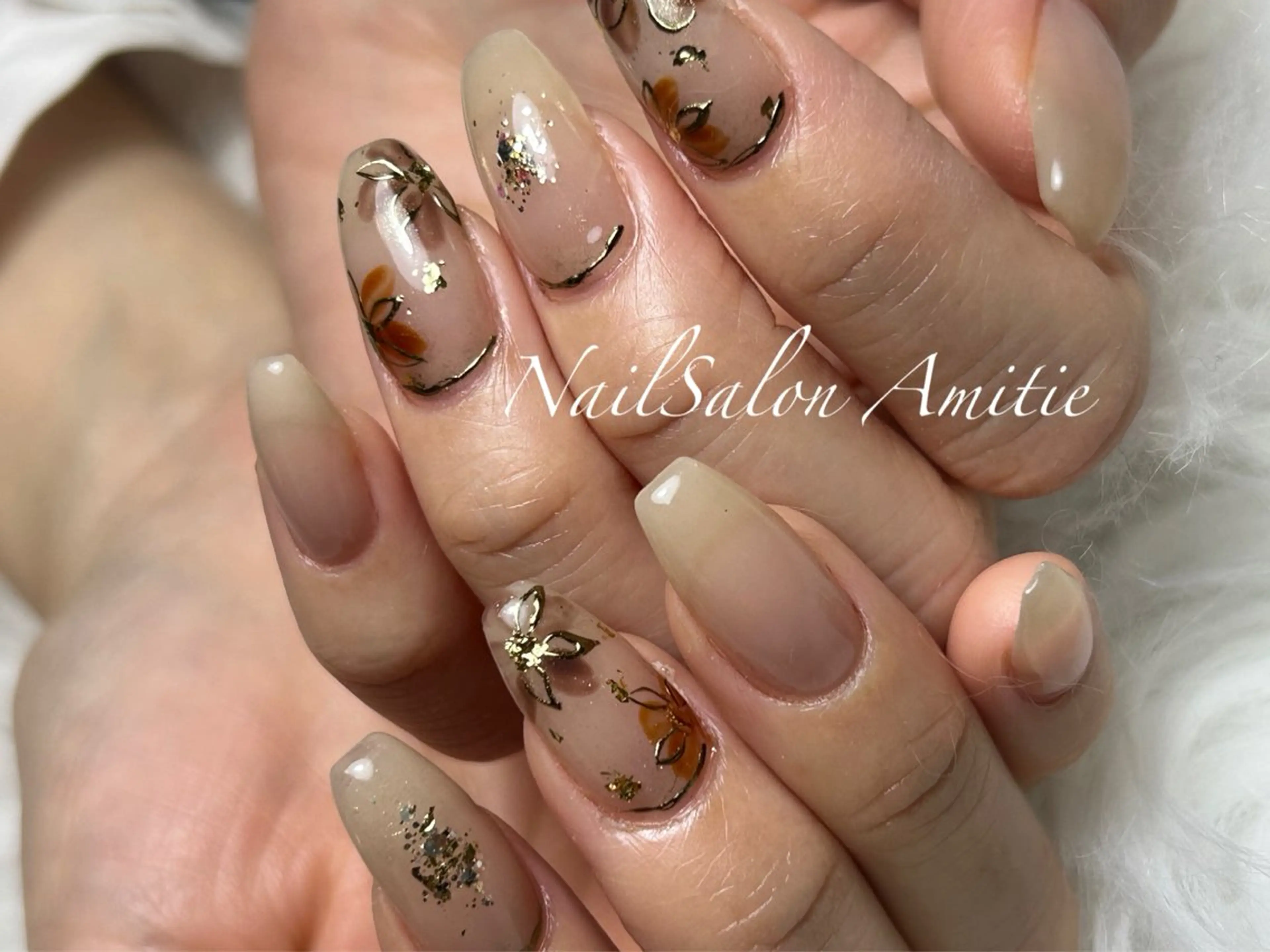 ネイル ハンドネイル NailSalon Amitieのネイルデザイン