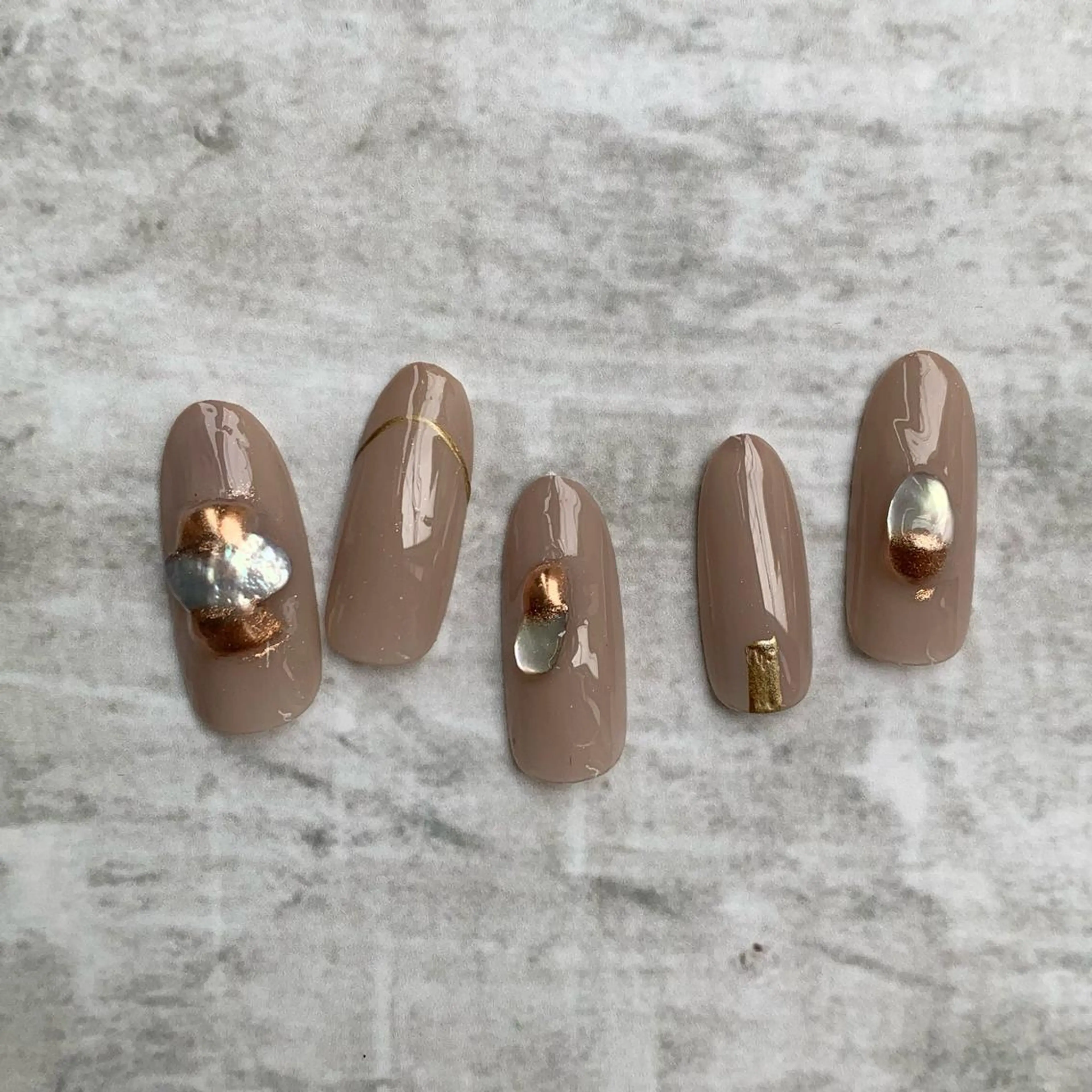 ネイル mana ☾のネイルデザイン