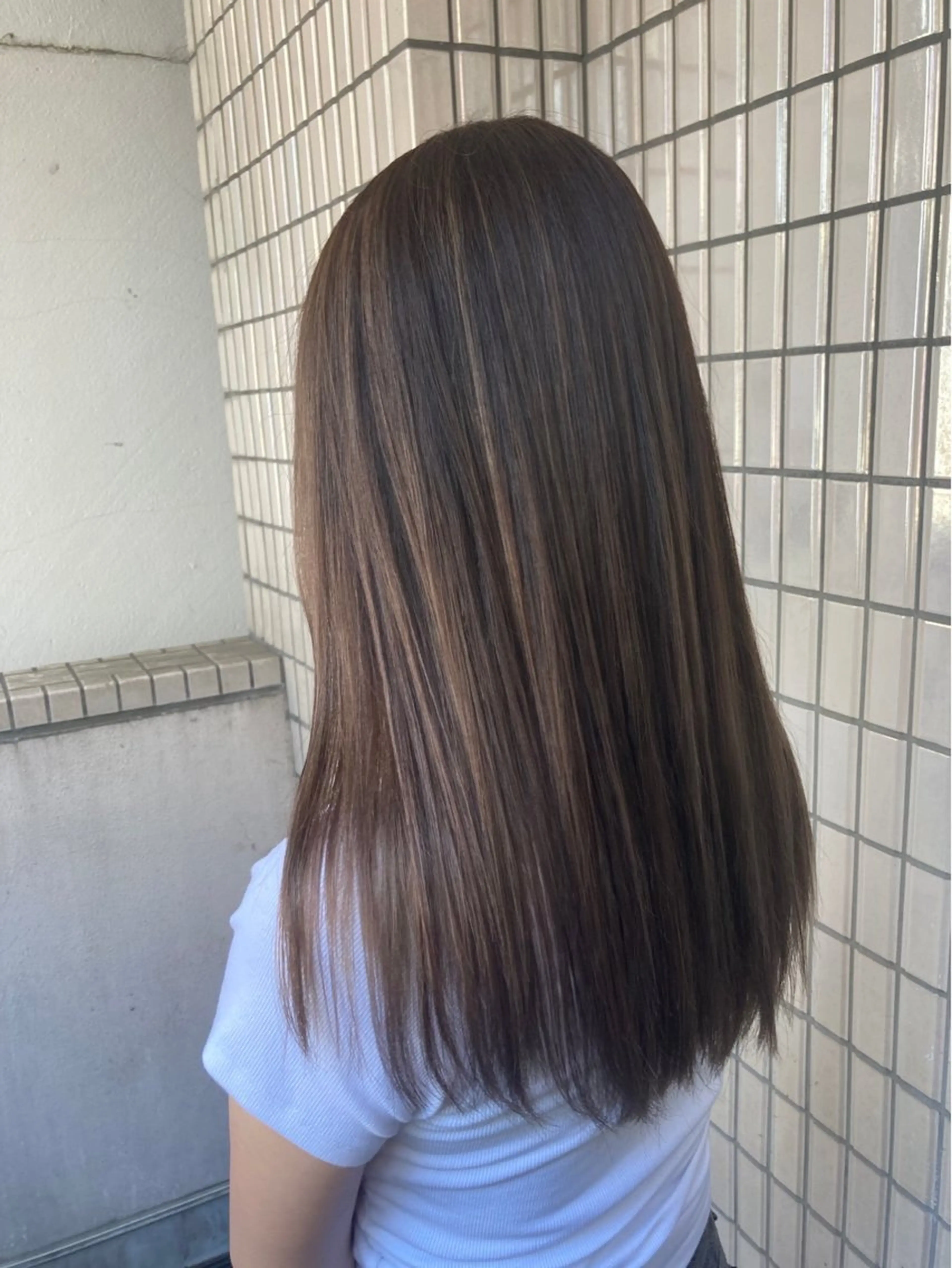 カラー ブラウンカラー 透明感カラー モカブラウン Eternal by MATINA所属・安田 吉宏のヘアスタイル