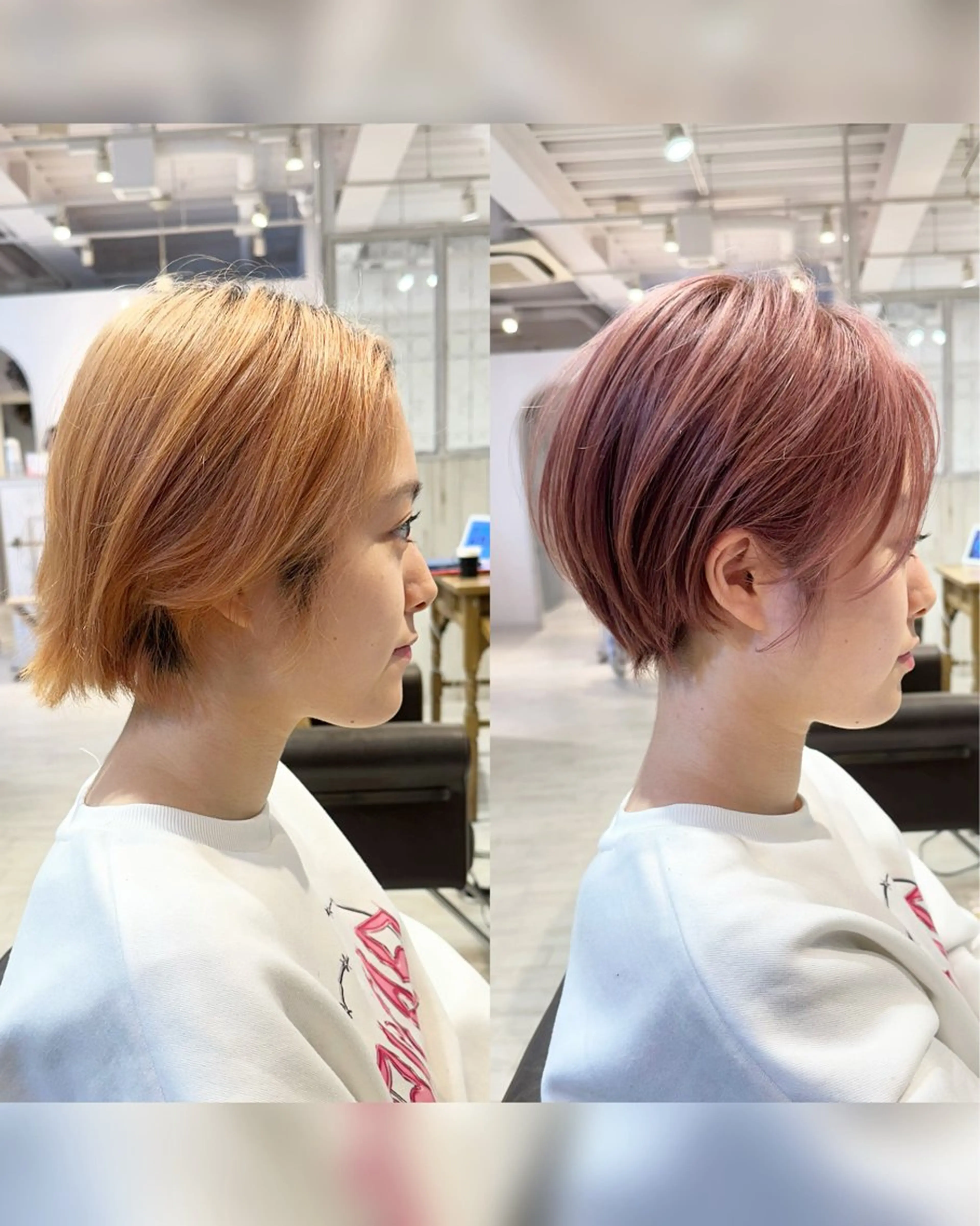 ショート カット 縮毛矯正/ショート/ レイヤー/畑中正敏のヘアスタイル