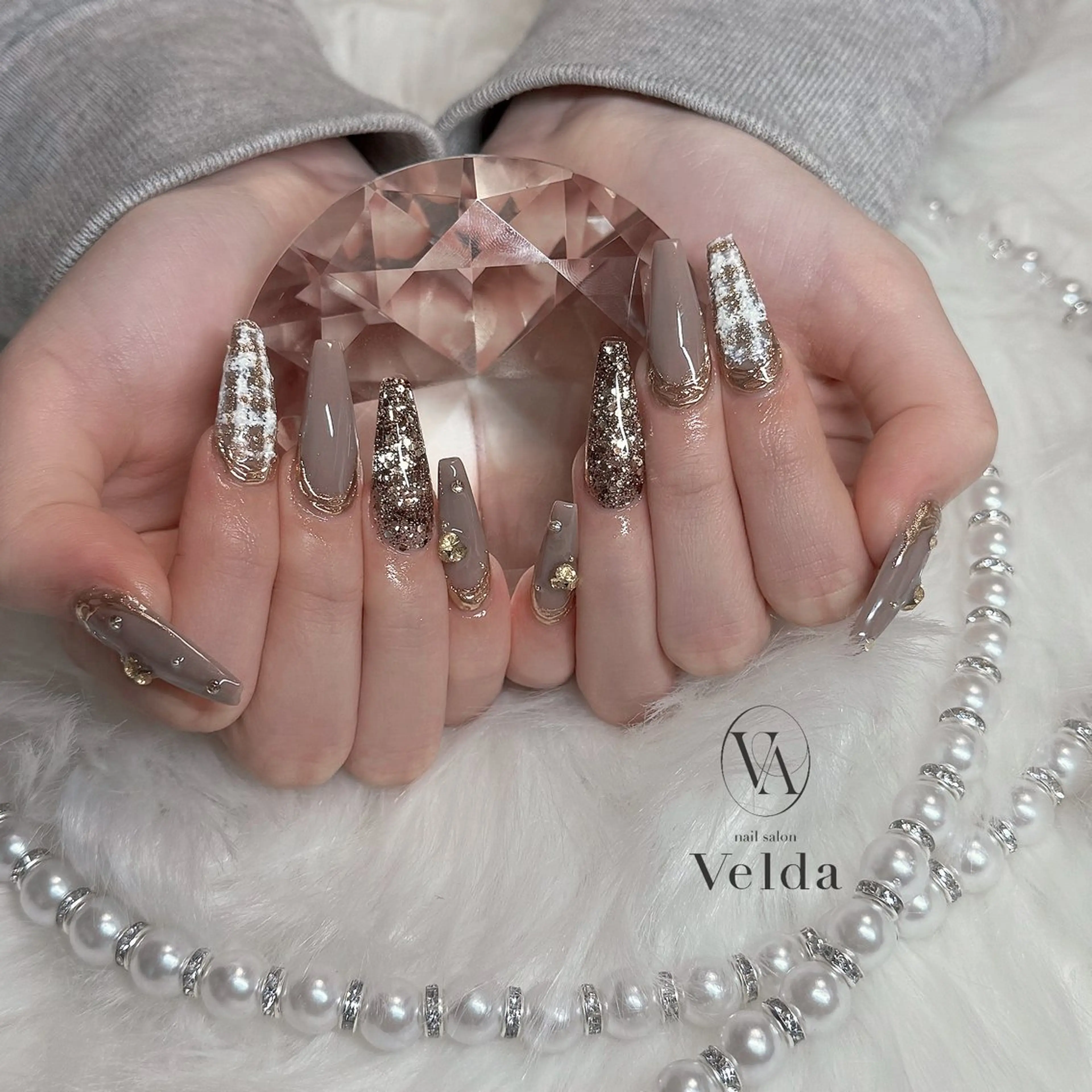 ネイル 💎スカルプ💎 Velda(ベルダ)のネイルデザイン