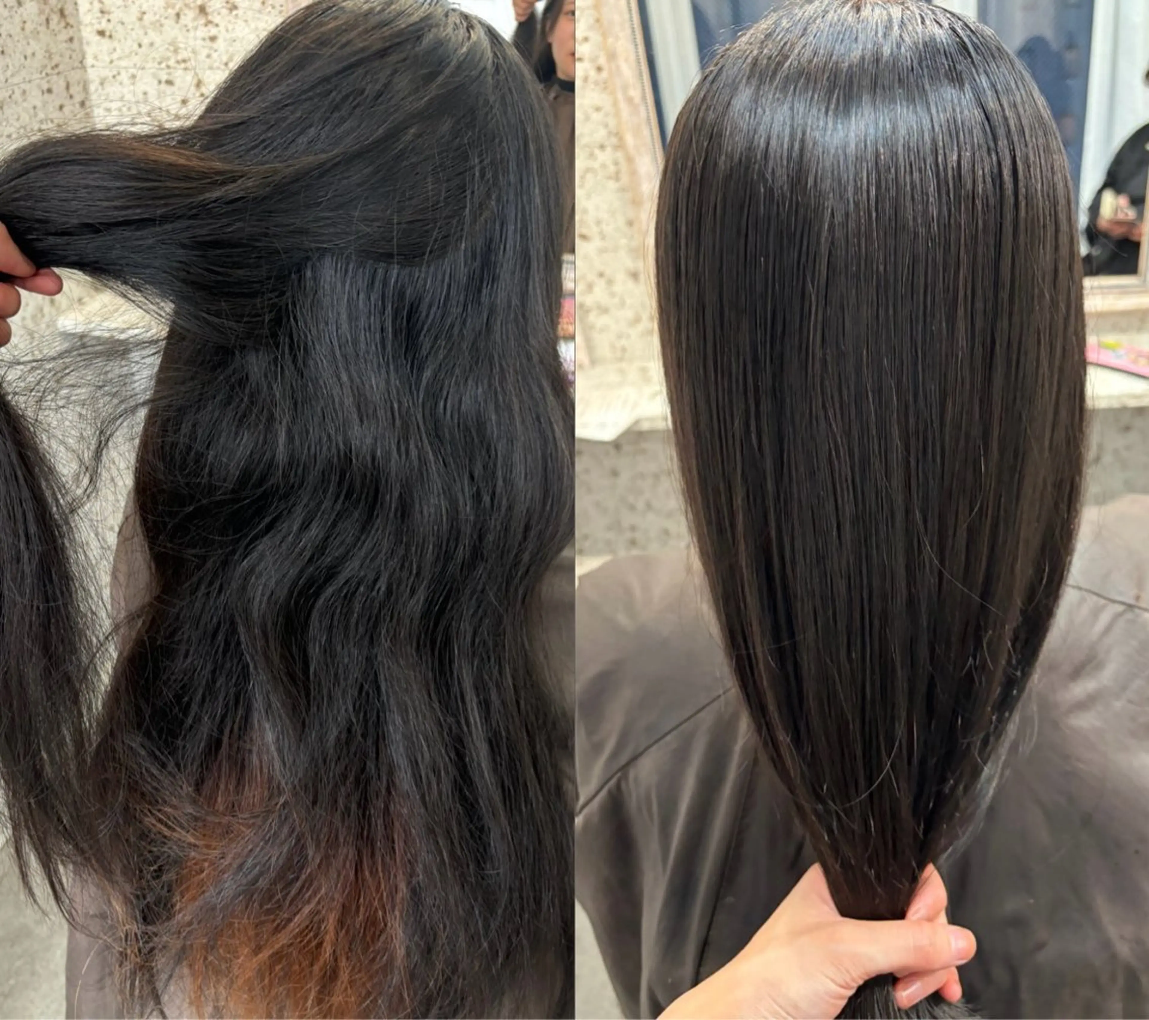 ロング 髪質改善 ロング 縮毛矯正 ito eye&nail所属・ito 小山綾花のマツエク・マツパデザイン