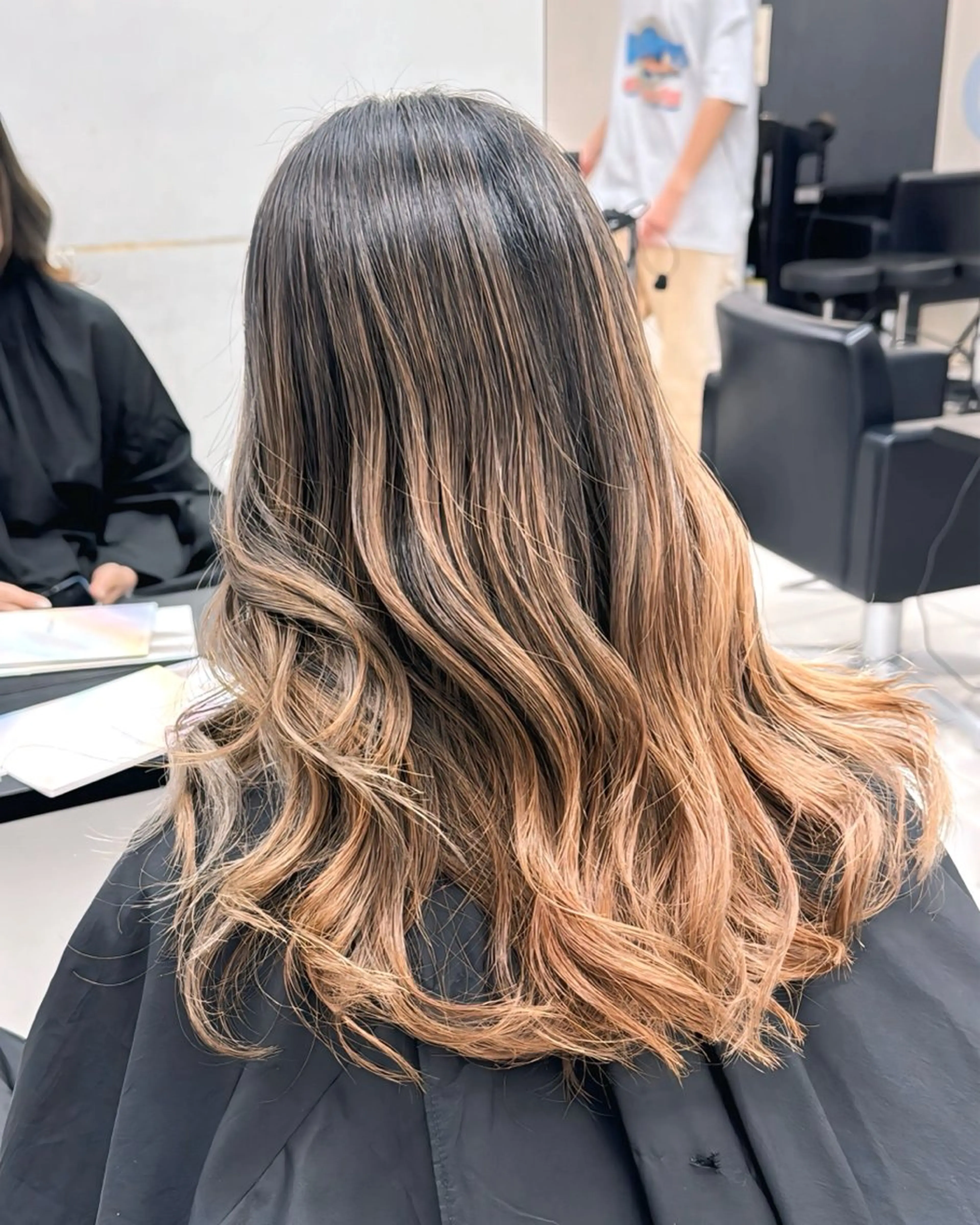 ロング kayo/カラー モデル募集中✨のヘアスタイル