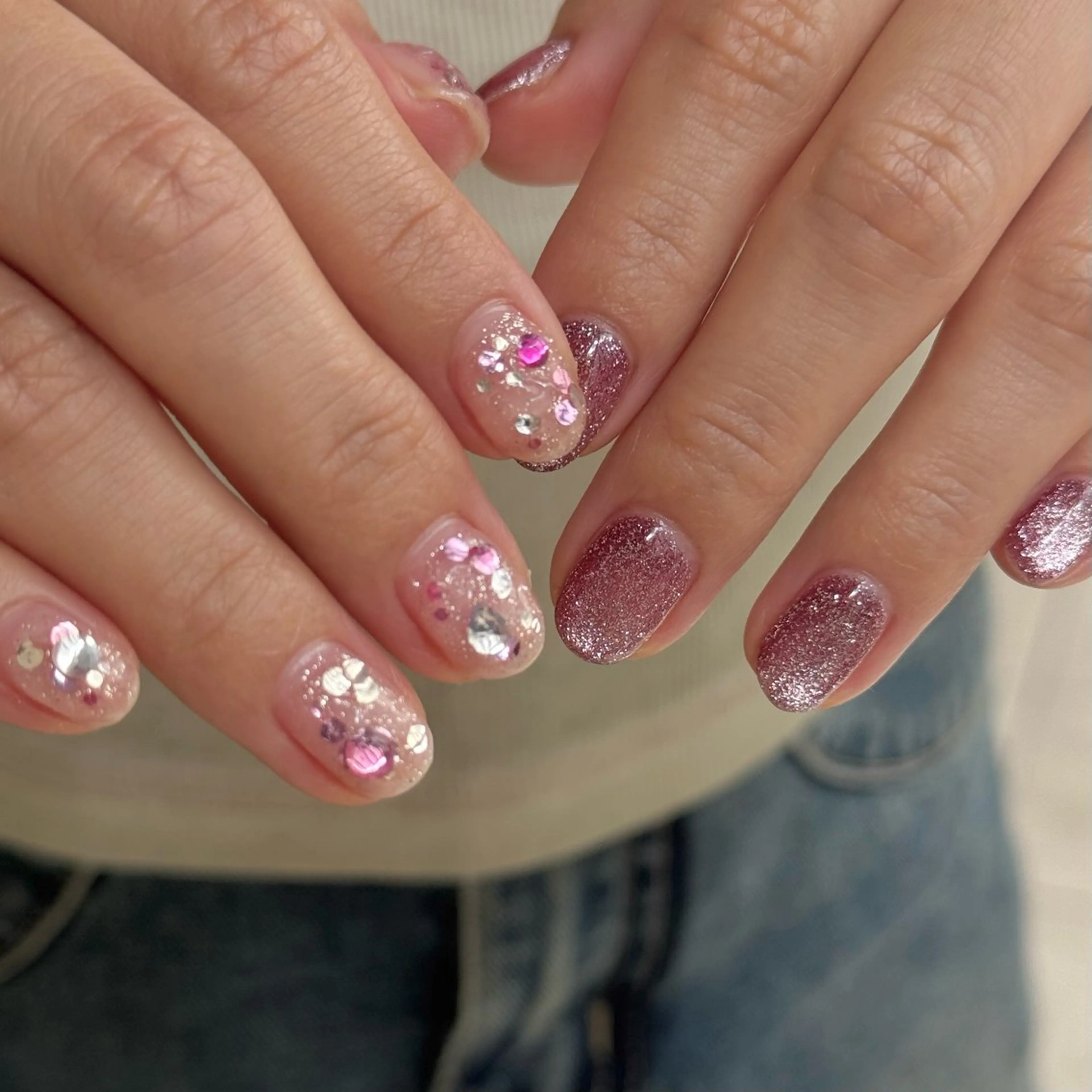 ネイル 持ち込み ハンドネイル asuka / pro.m中洲ネイルのネイルデザイン