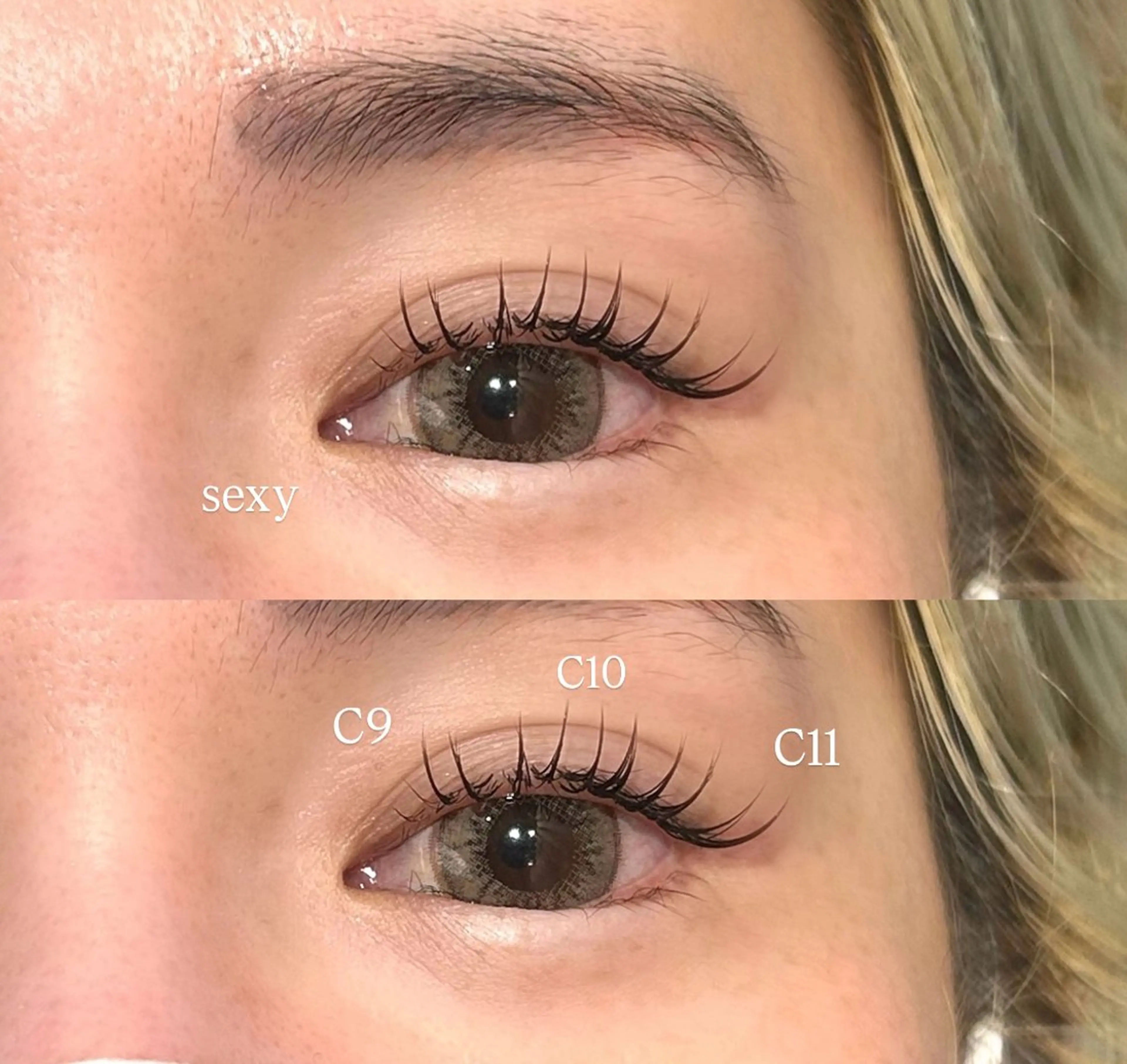 マツエク・マツパ ナチュラル セクシー 西林 伶架のヘアスタイル