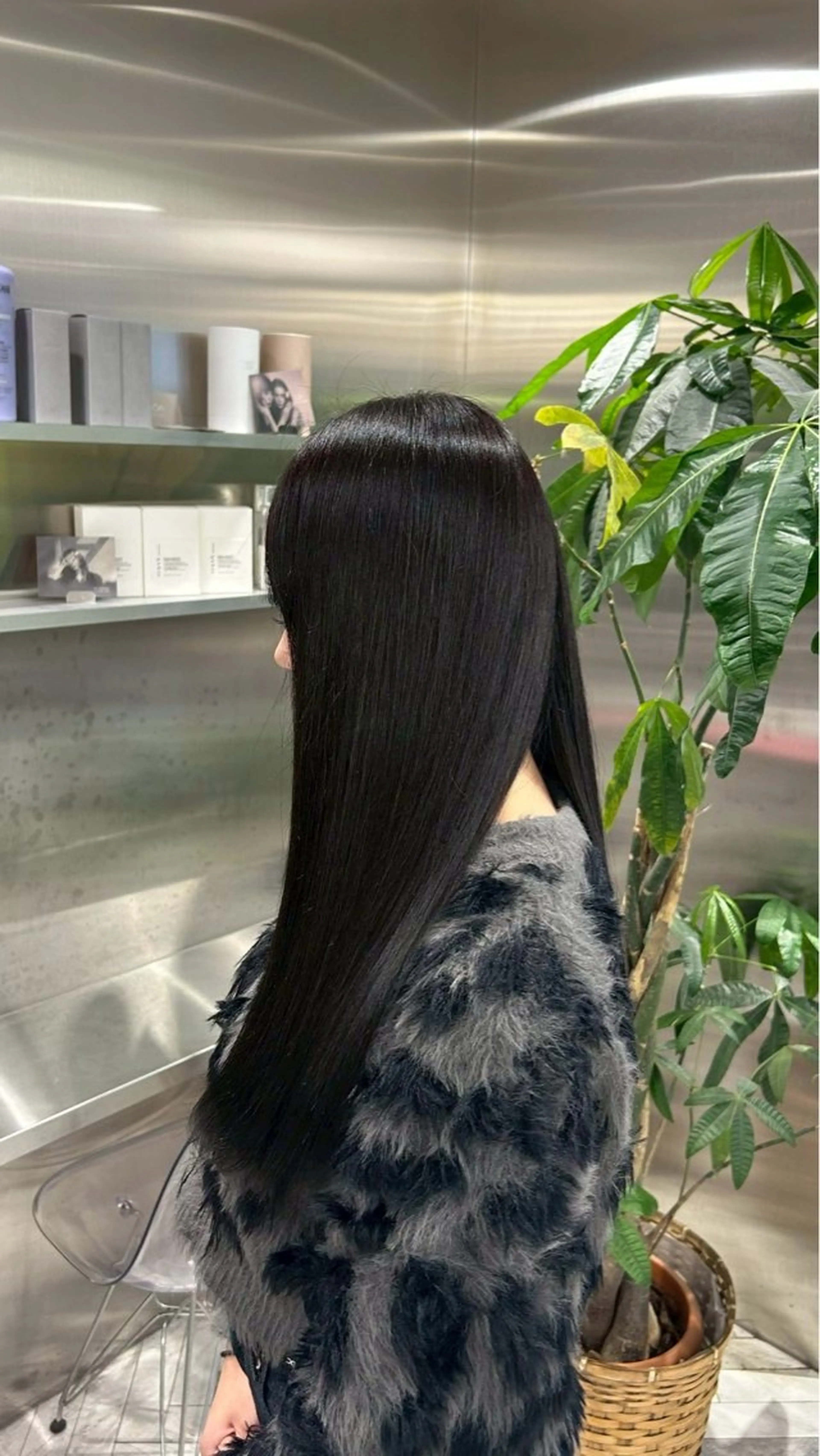 ロング カラー ヘアカラー トリートメント himari💜 暖色カラー/レイヤーのヘアスタイル