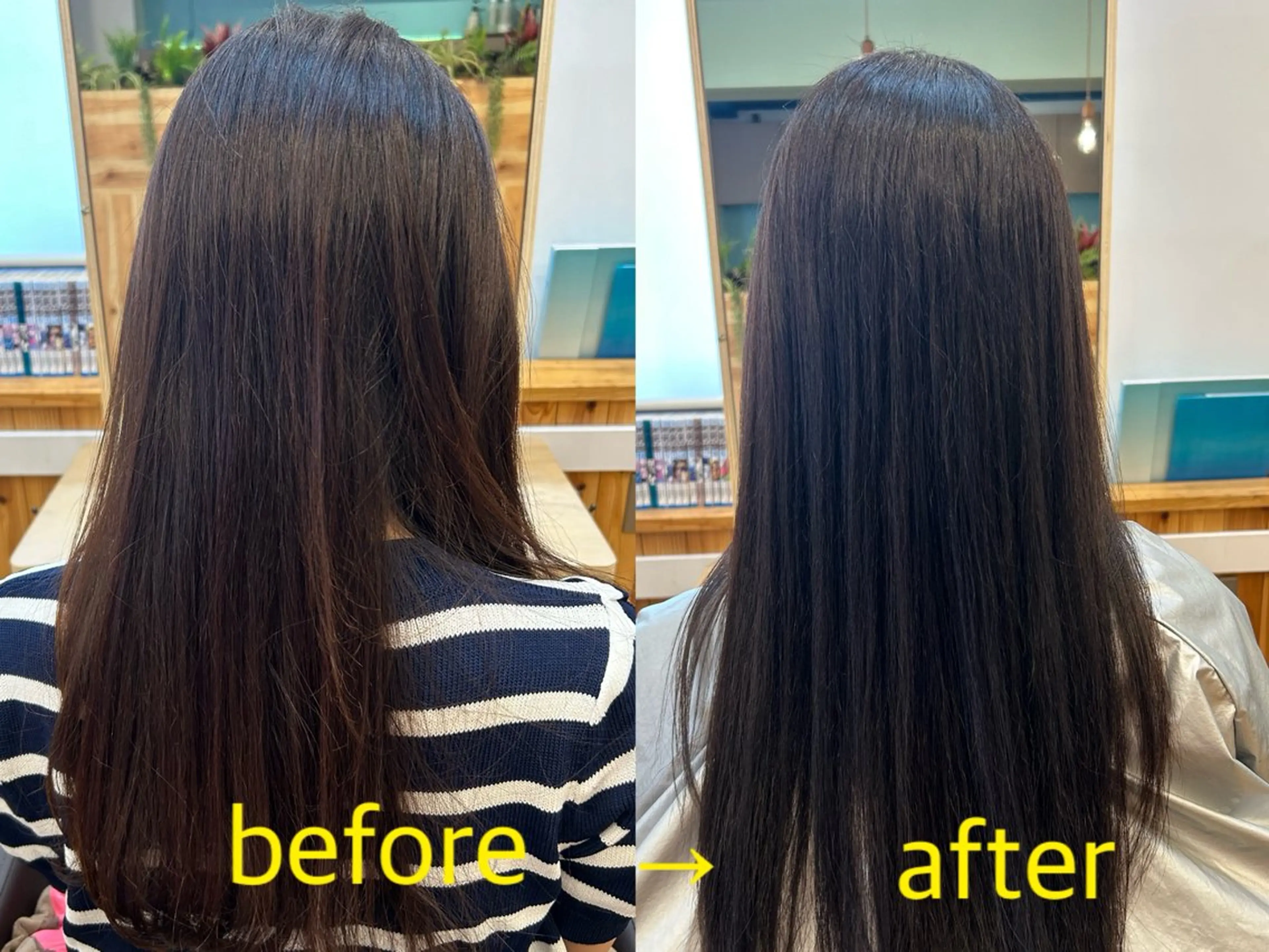 カラー 島袋 寧々のヘアスタイル