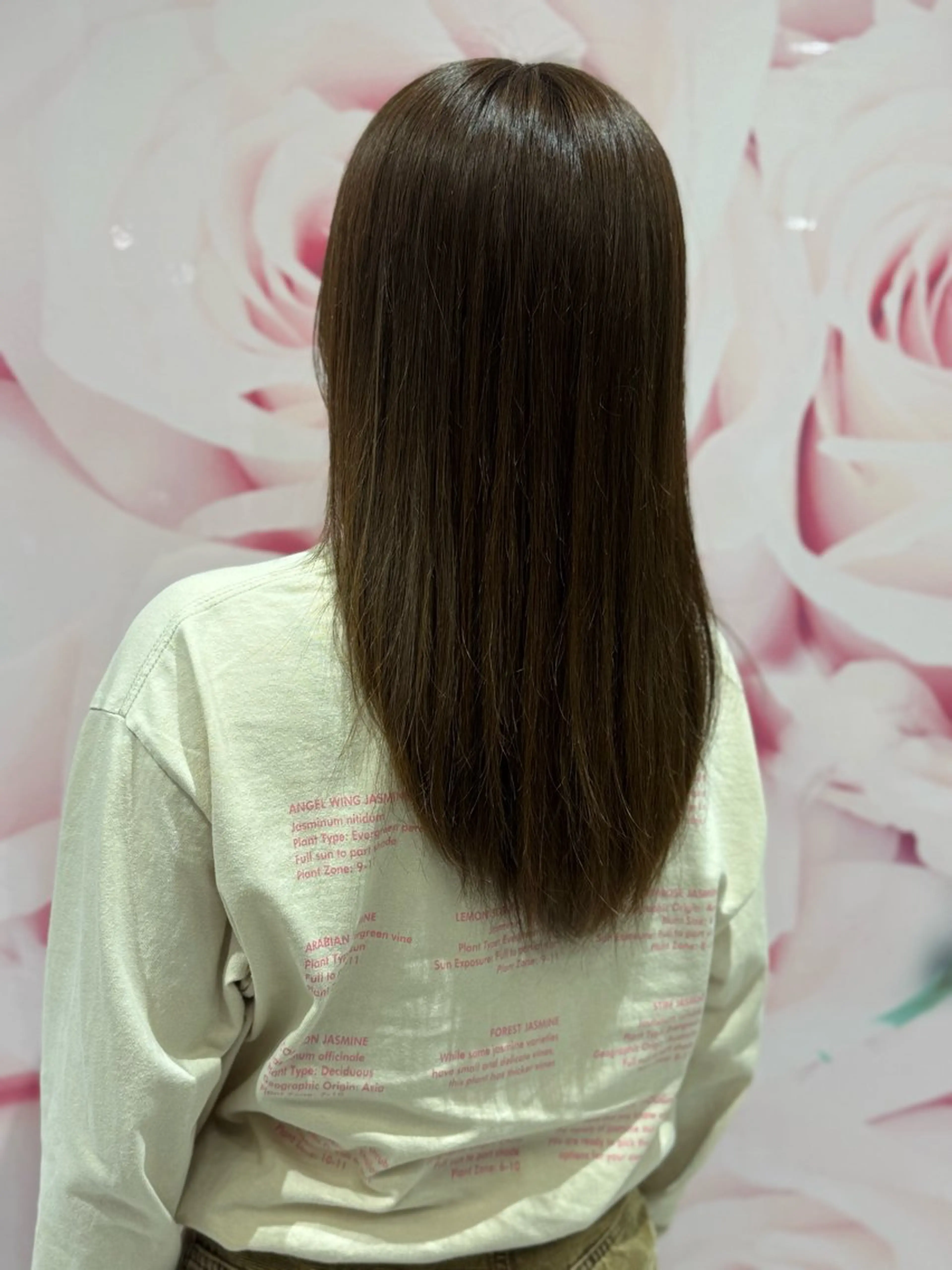 ロング ヘアカラー トリートメント こばやし⭐️ みかのヘアスタイル