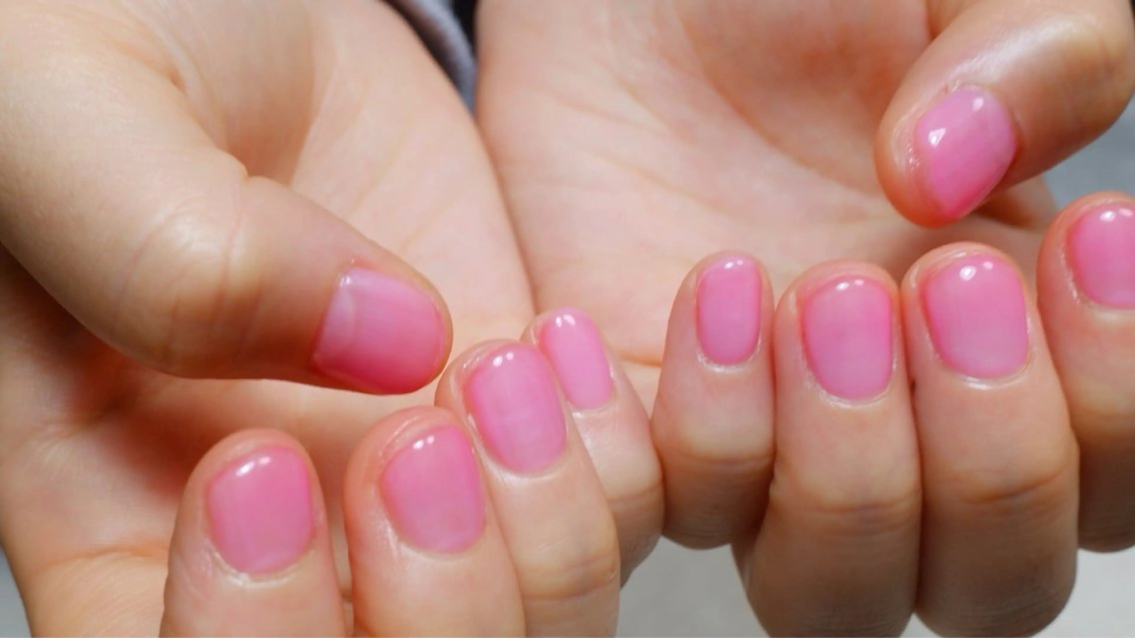 ネイル クリアネイル ピンク ハンドネイル hamasaki sakiのネイルデザイン