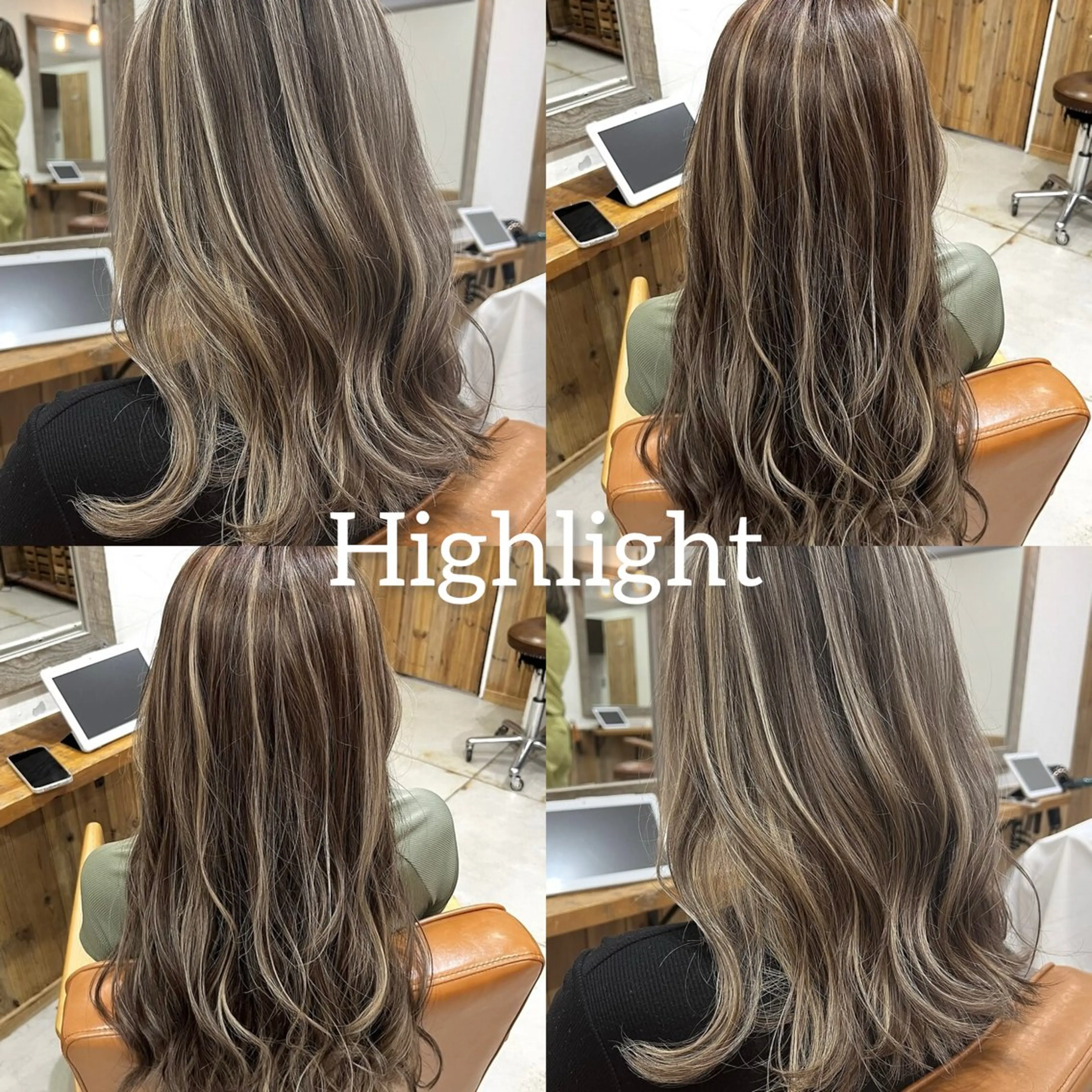 ロング カラー Wカラーレイヤーカ ット⚡️CHIAKIのヘアスタイル