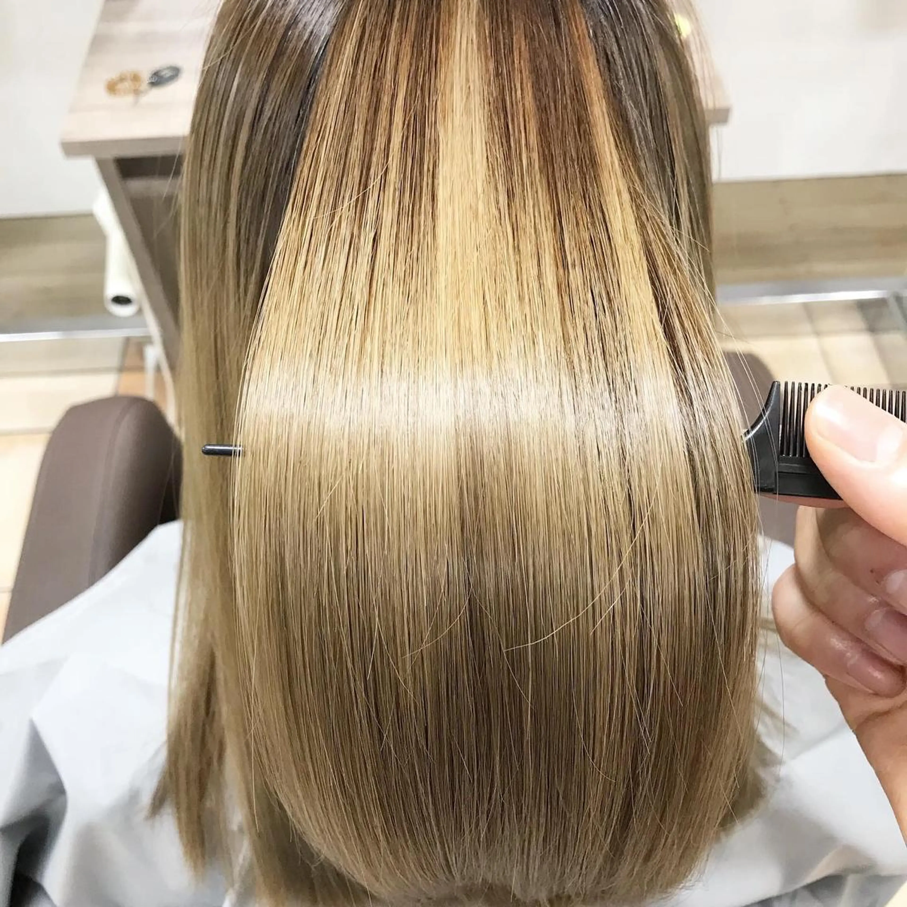 ミディアム NYLON. 柏店所属・お悩み解決美容師🩷 ♠️ベテランそめやのヘアスタイル