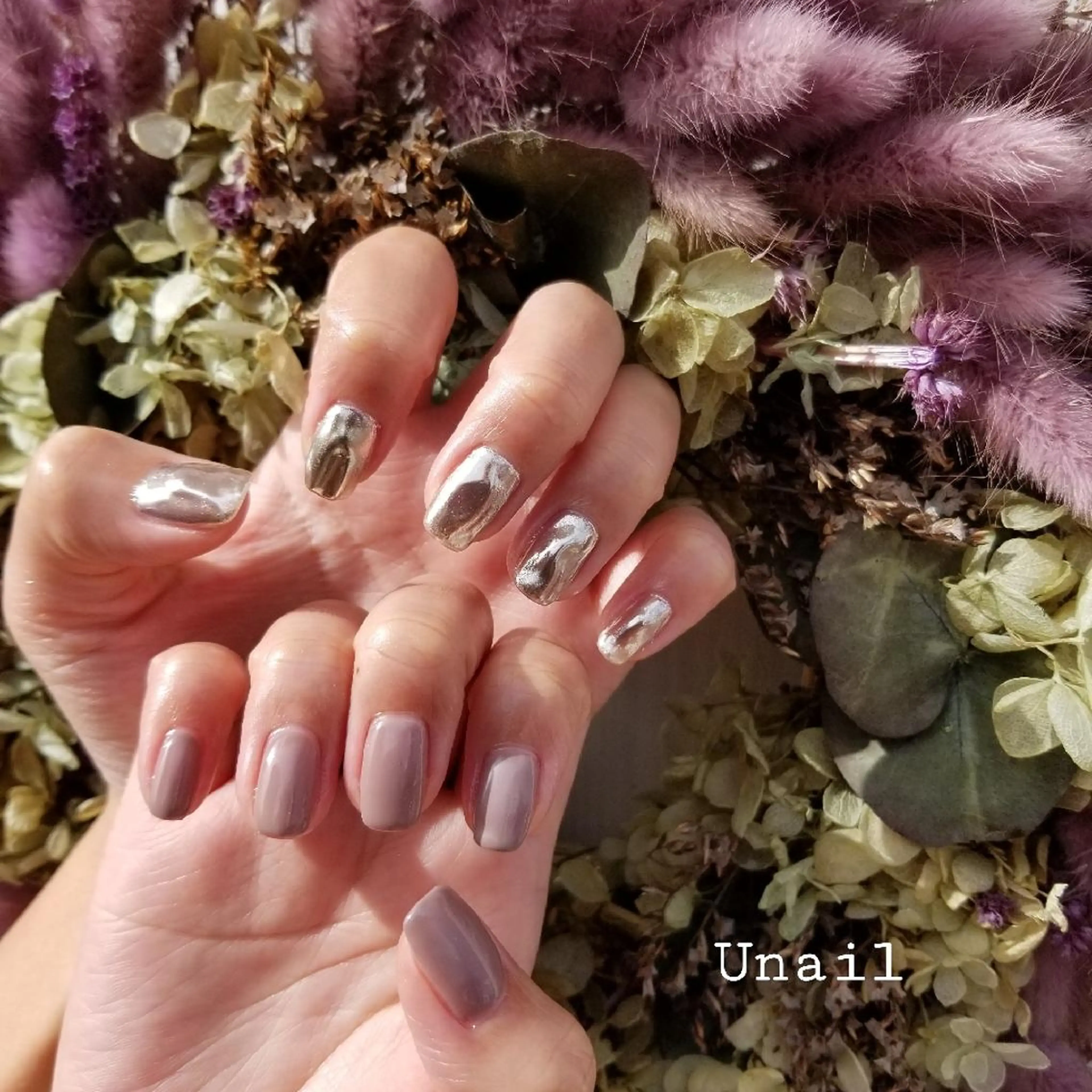 ネイル ニュアンスネイル U nail所属・高橋 千恵のネイルデザイン