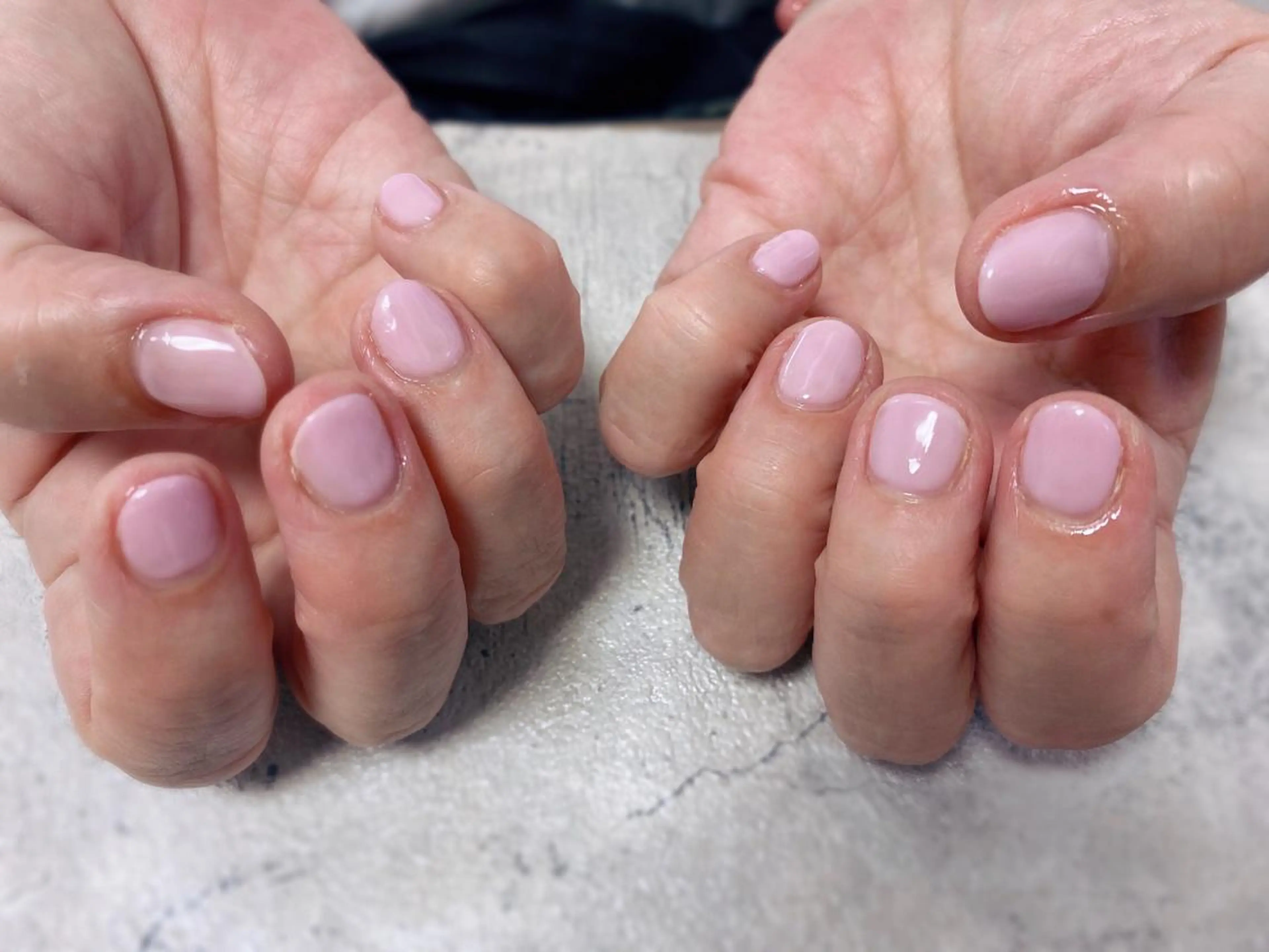 ネイル ワンカラーネイル ハンドネイル Mogu nail 二子玉川のネイルデザイン