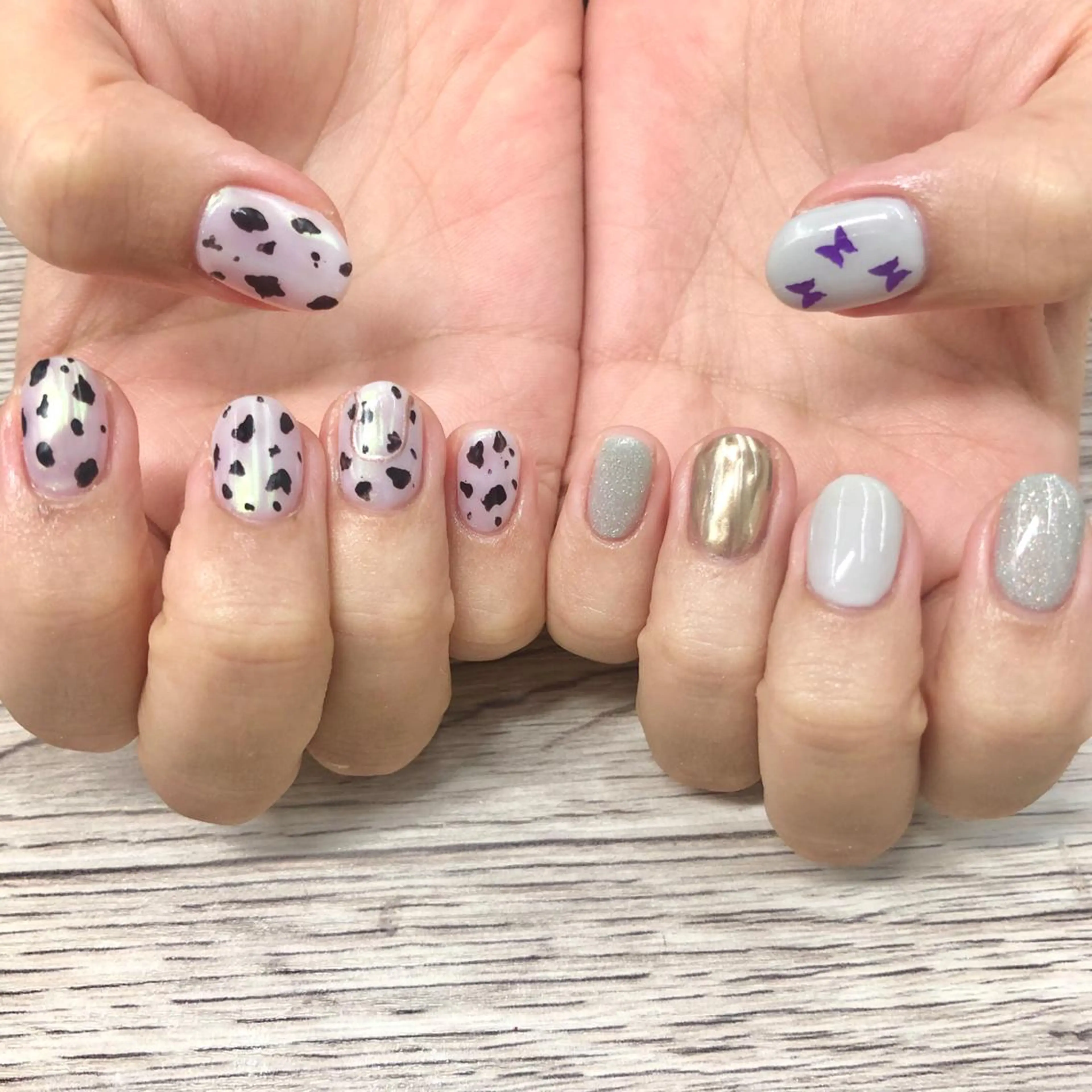 ネイル オーロラネイル マットネイル 🎀AYAKO 🎀中韓ネイルのネイルデザイン