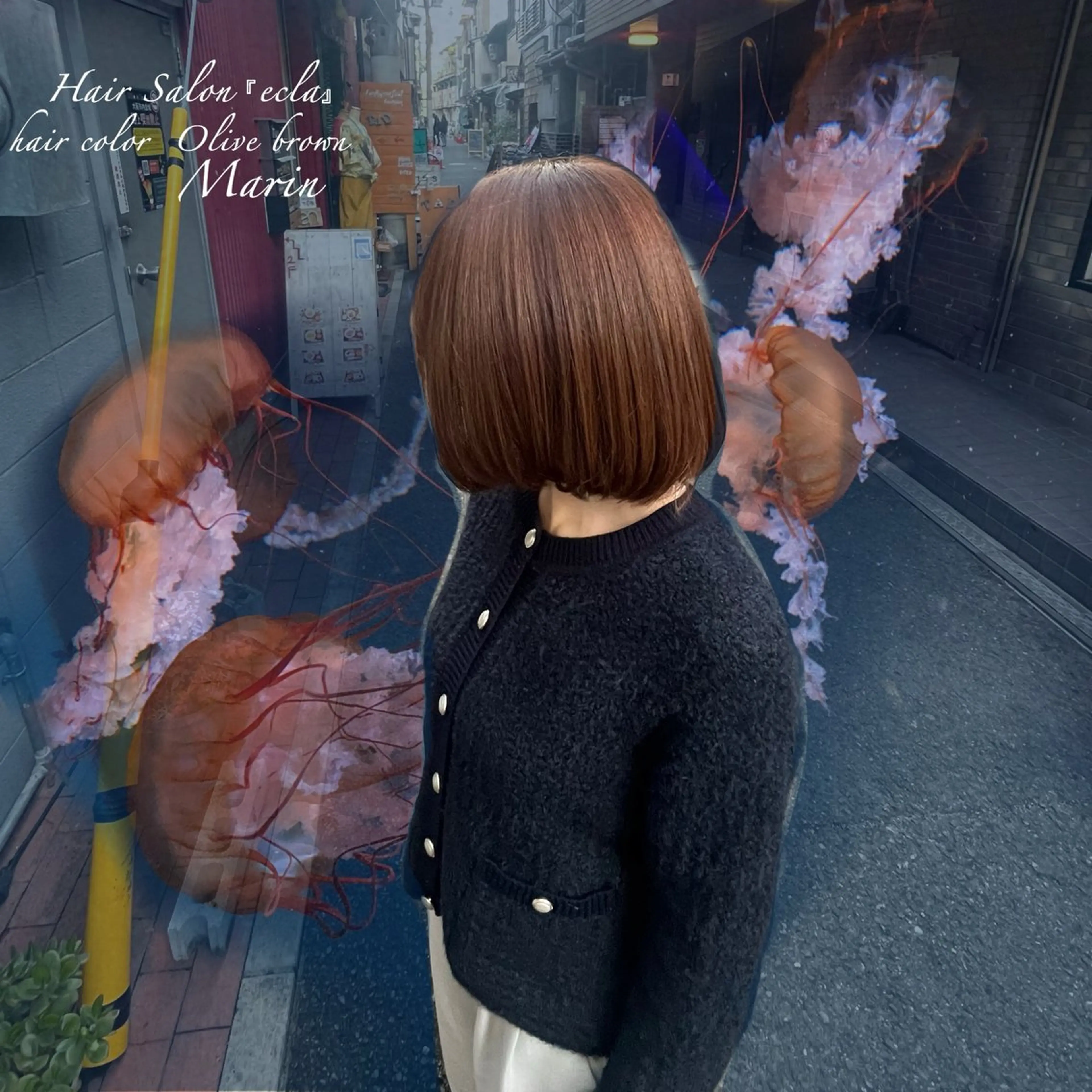 カラー Marin 髪質改善／カラーのヘアスタイル