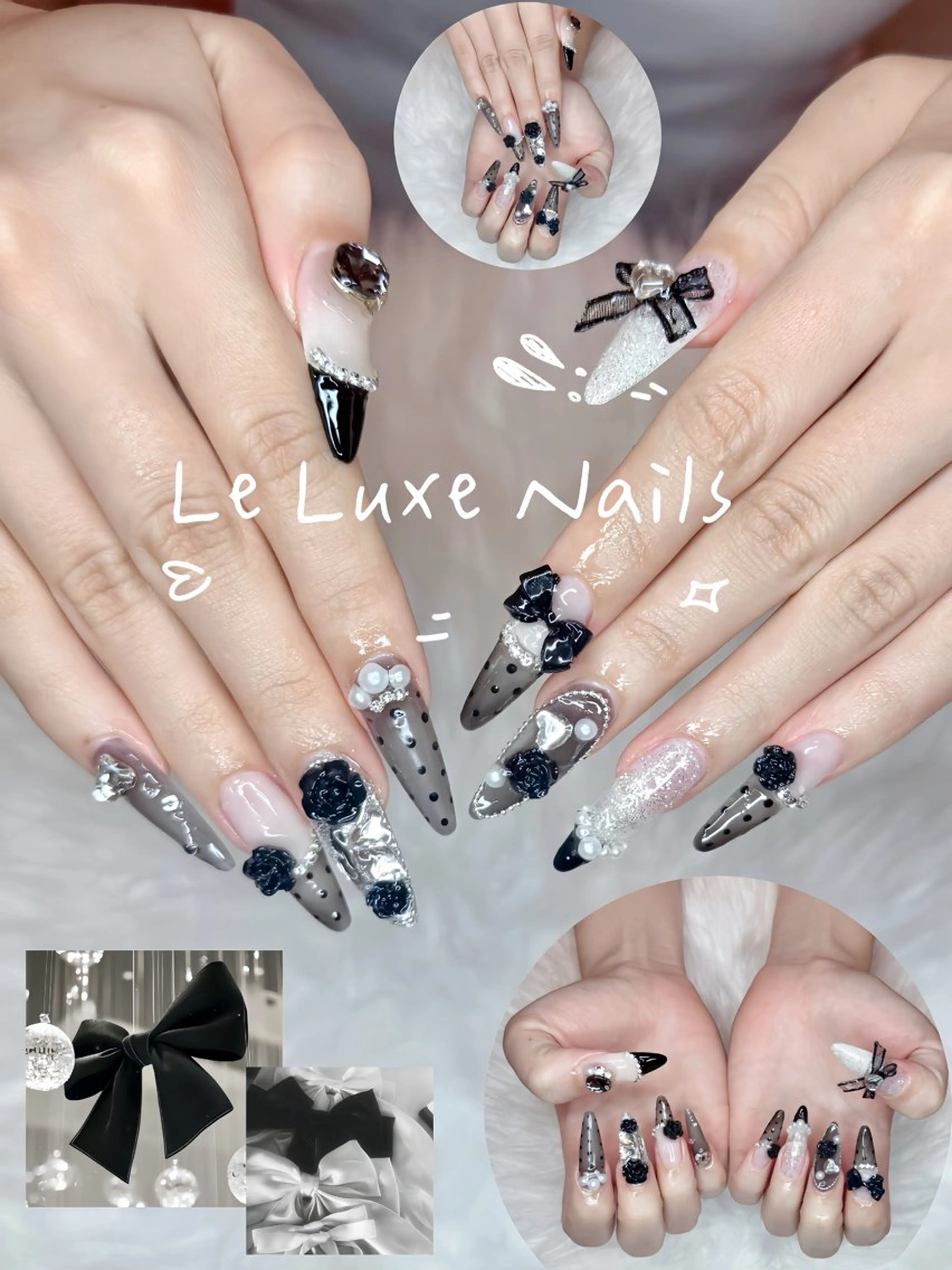 ネイル ハンドネイル le luxe nailsのネイルデザイン