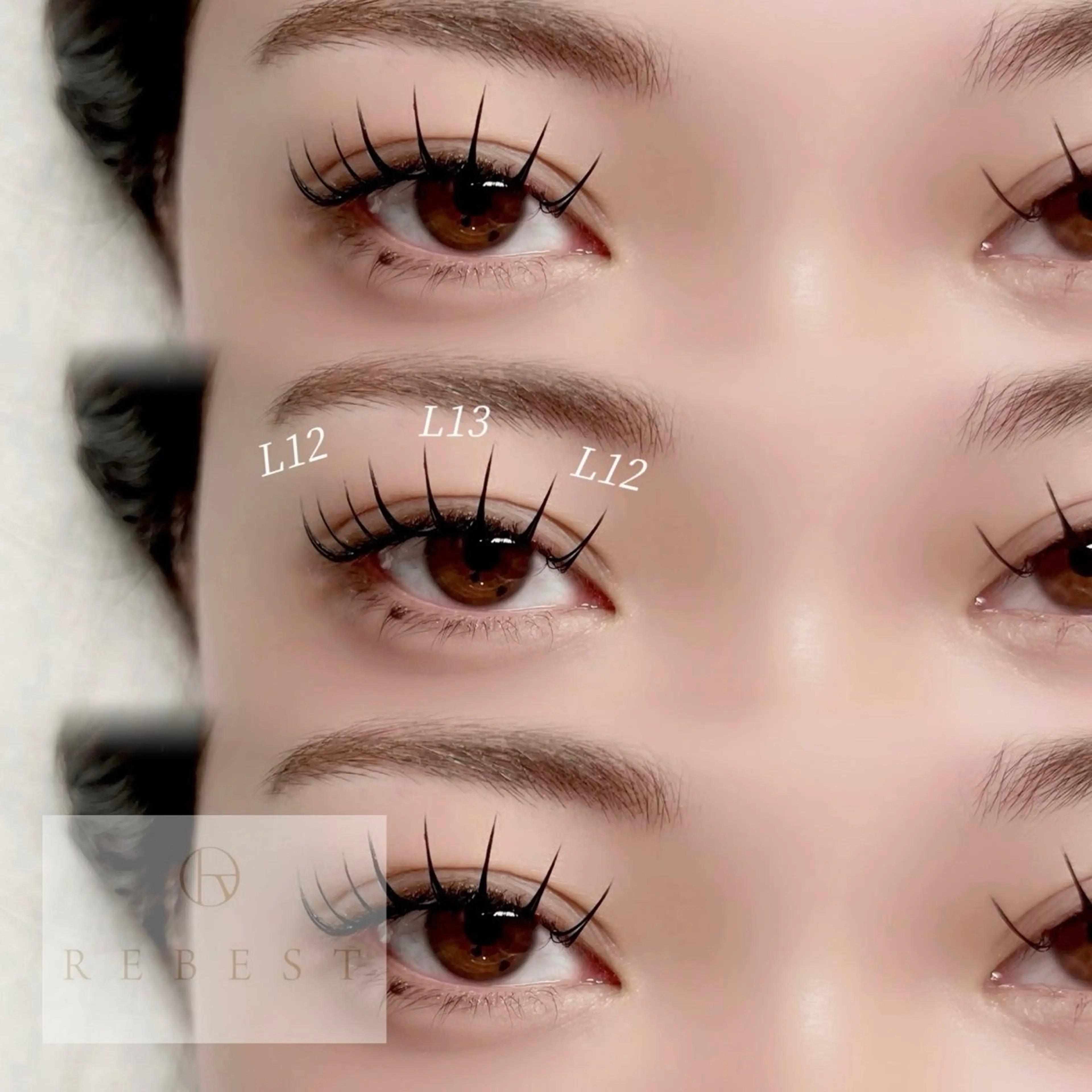 マツエク・マツパ REBEST Yuriのマツエク・マツパデザイン