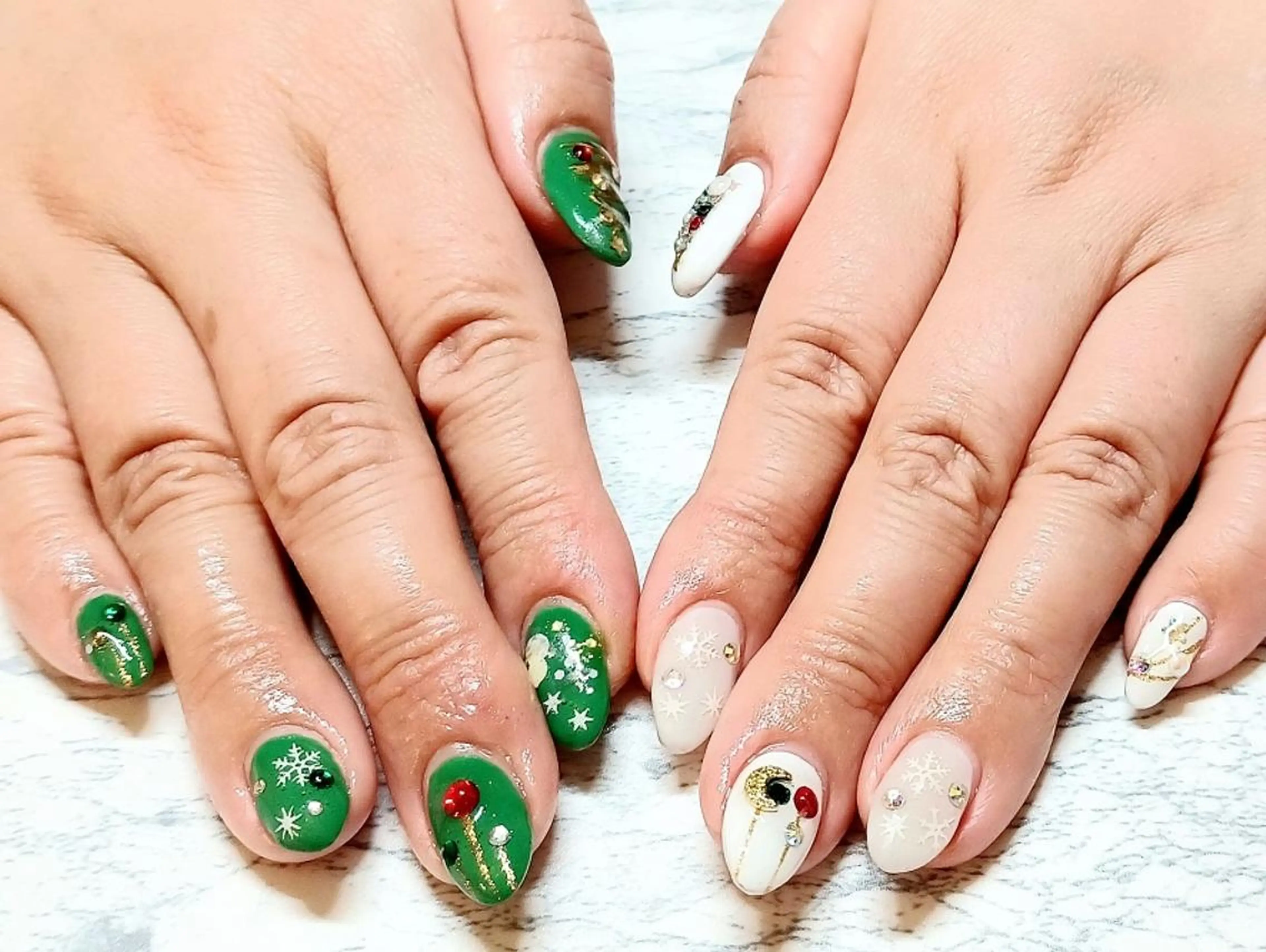 ミディアム ネイル Micky nail chikushinoのネイルデザイン