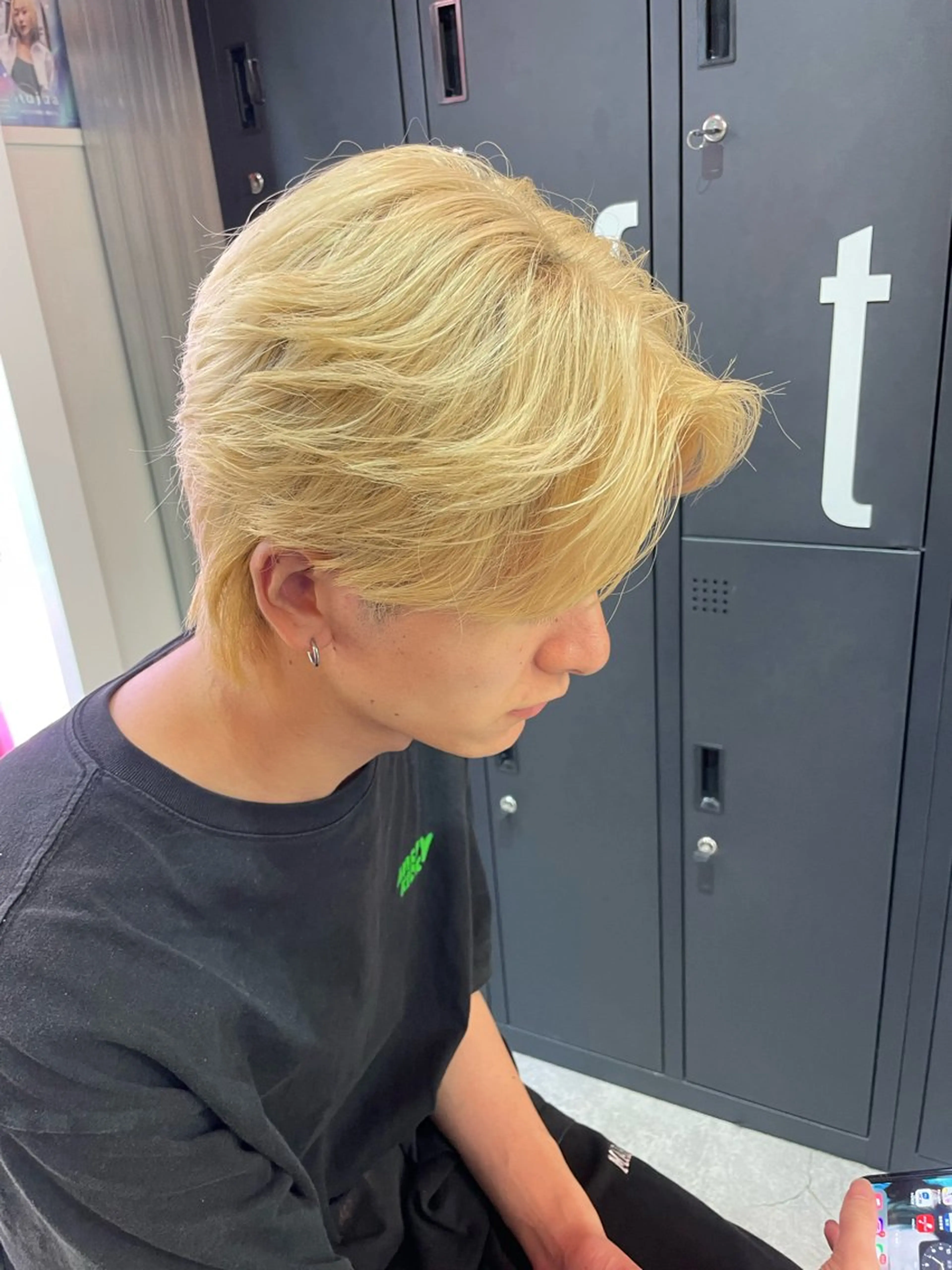 メンズ メンズ特化✨️ 韓国風パーマ🔥一八のヘアスタイル