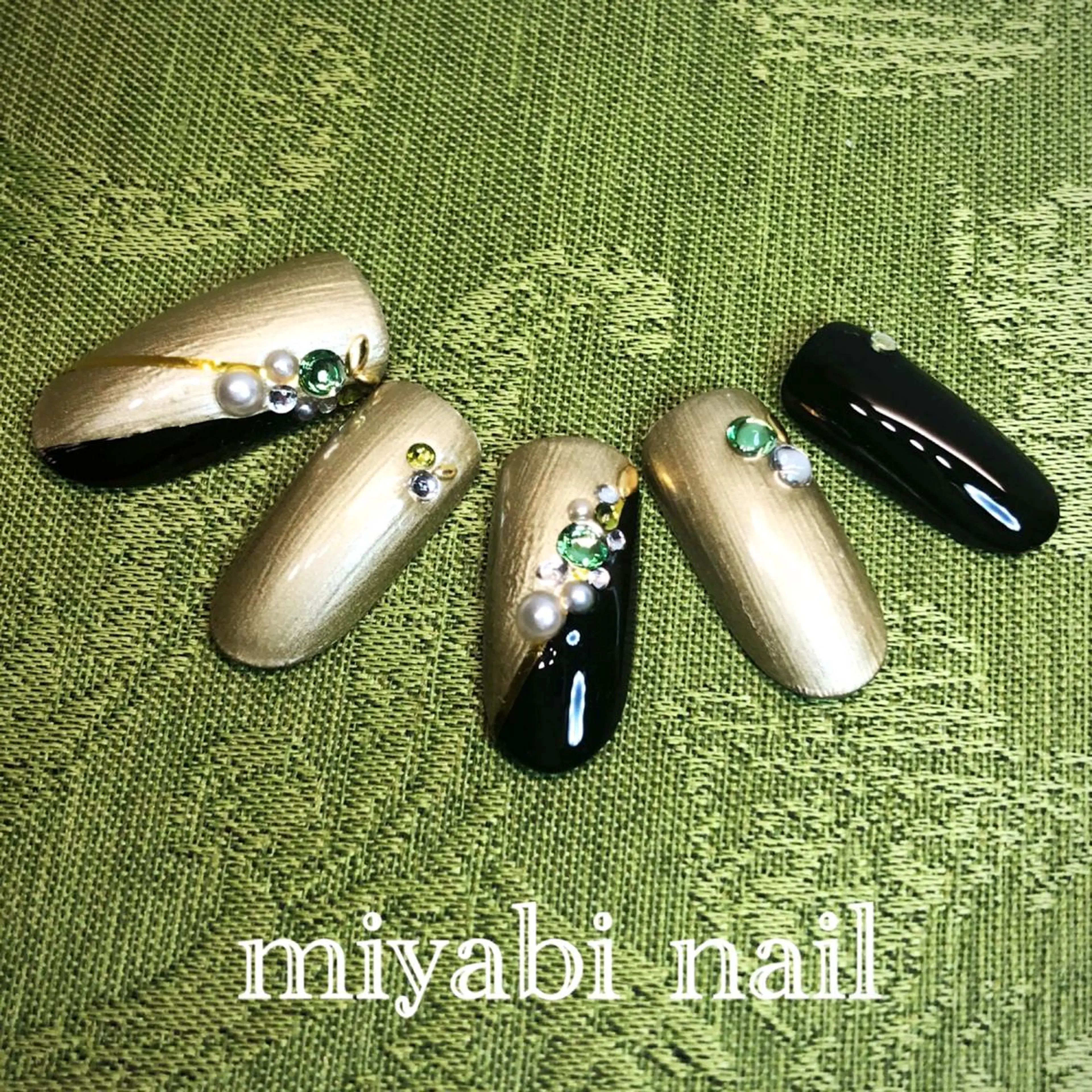 ネイル アートネイル 成人式 ジェルネイル 持ち込み その他(ネイル) miyabi nail 桂川駅近くのネイルデザイン