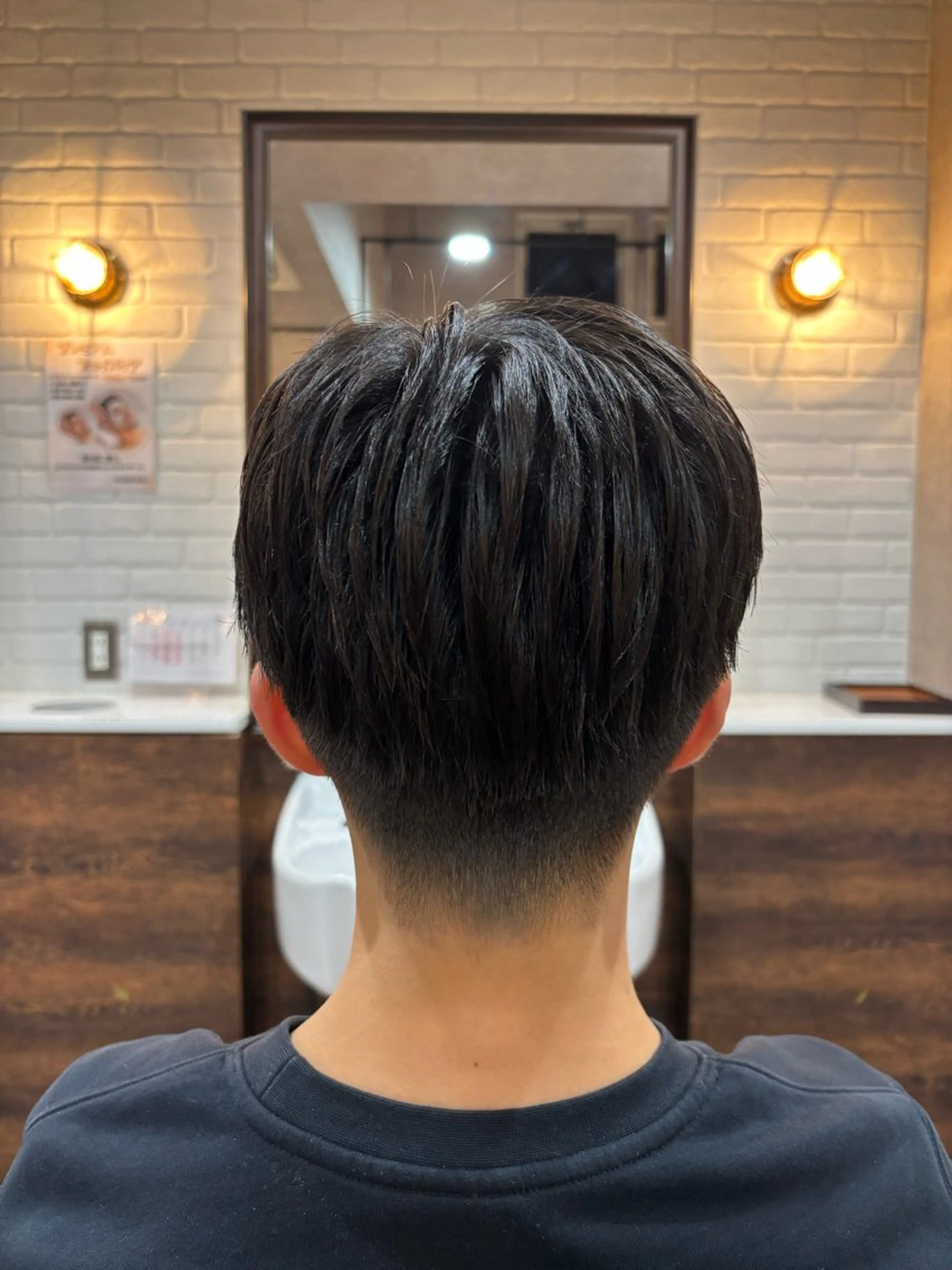 ショート メンズ 上田 美羽のヘアスタイル